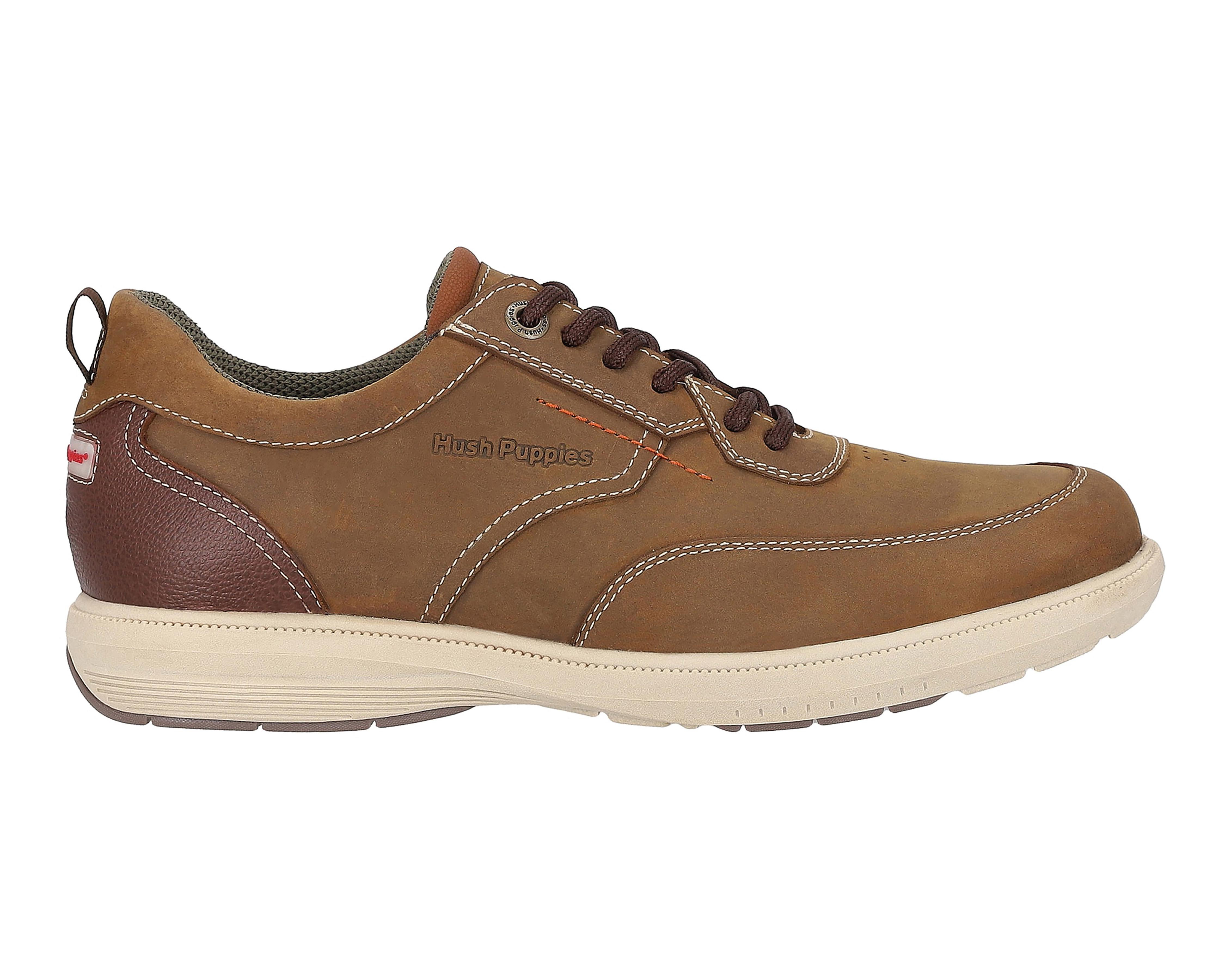 Foto 5 pulgar | Zapatos Casuales Hush Puppies de Piel para Hombre