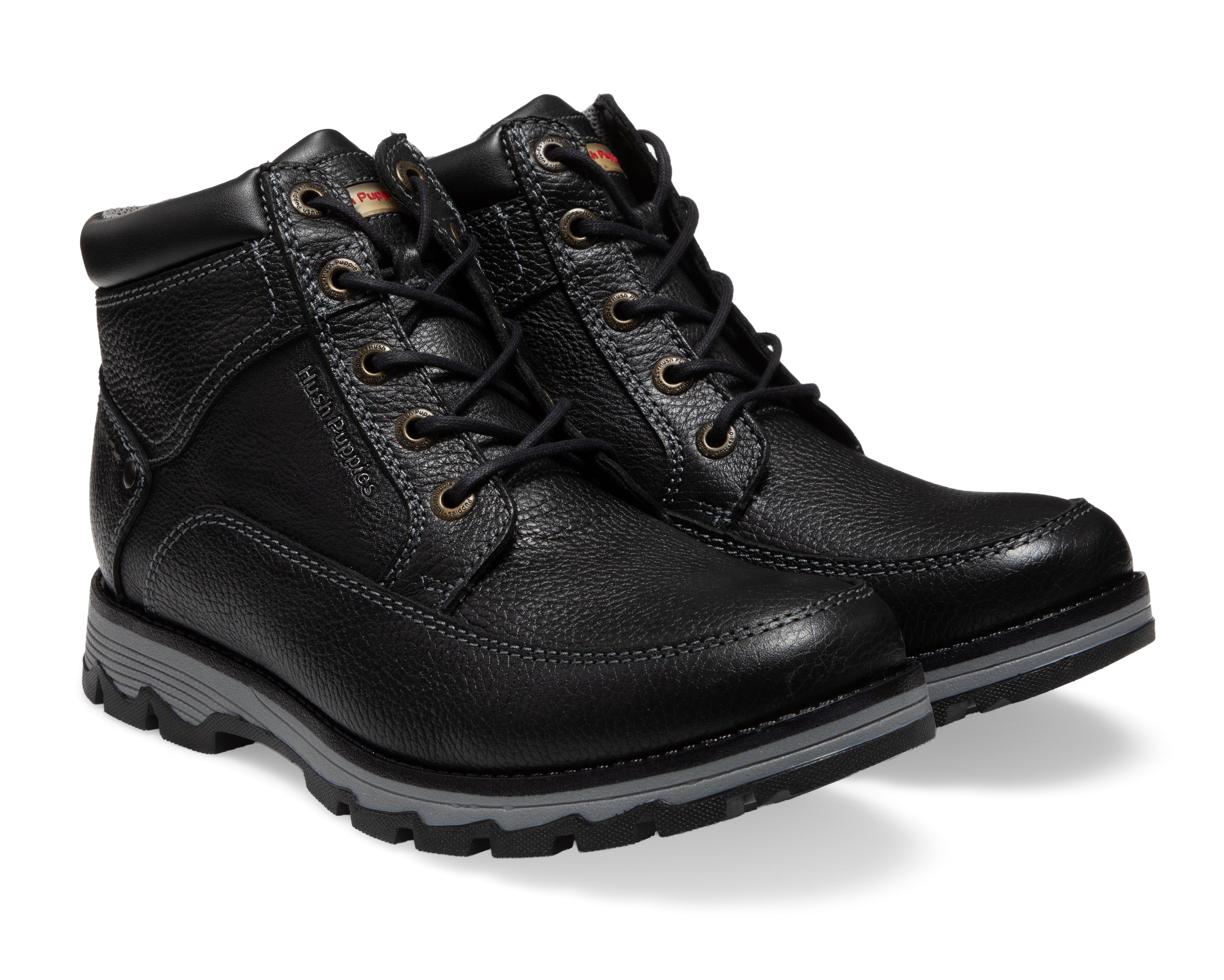 Foto 2 pulgar | Botas Casuales Hush Puppies de Piel para Hombre
