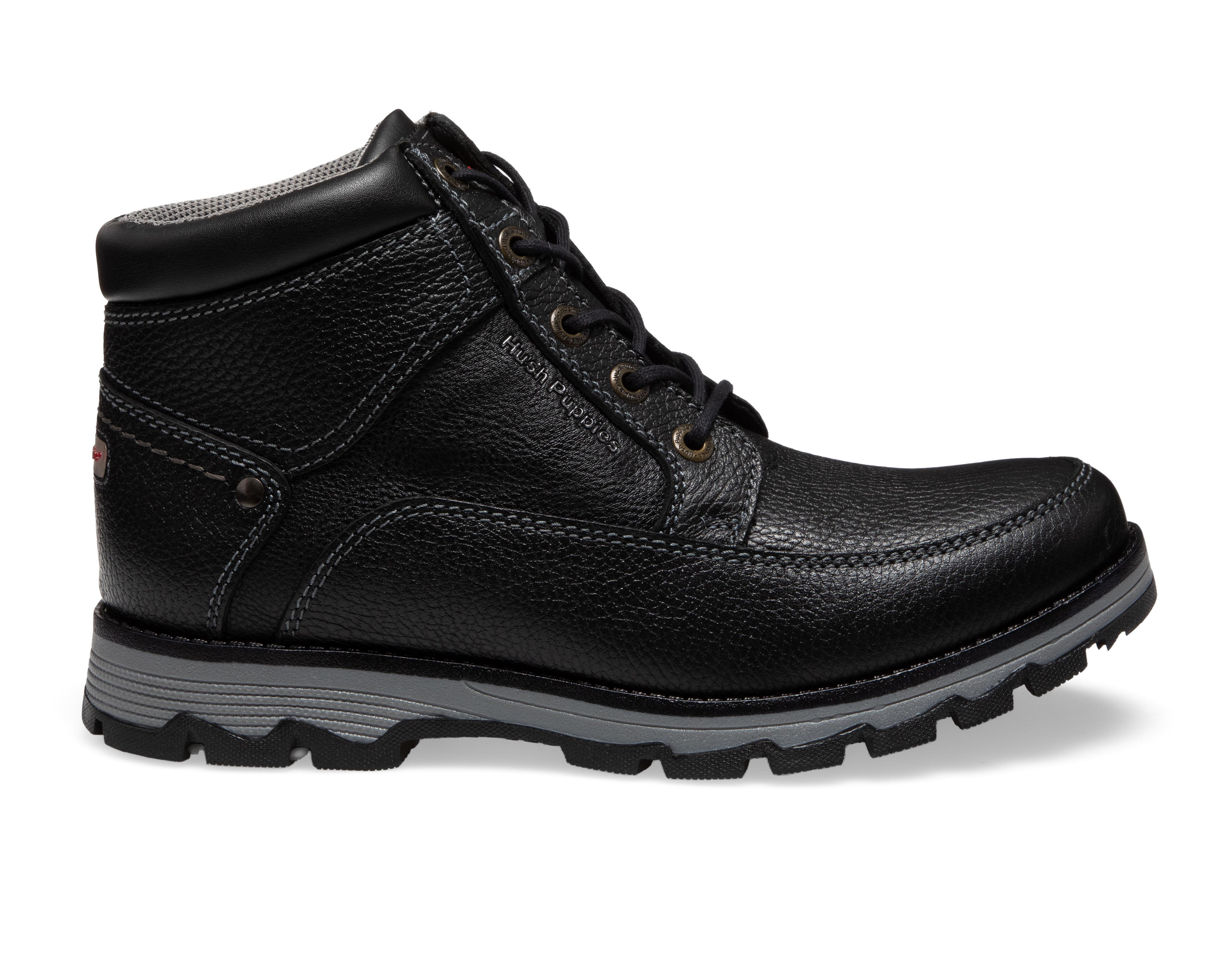 Foto 3 pulgar | Botas Casuales Hush Puppies de Piel para Hombre