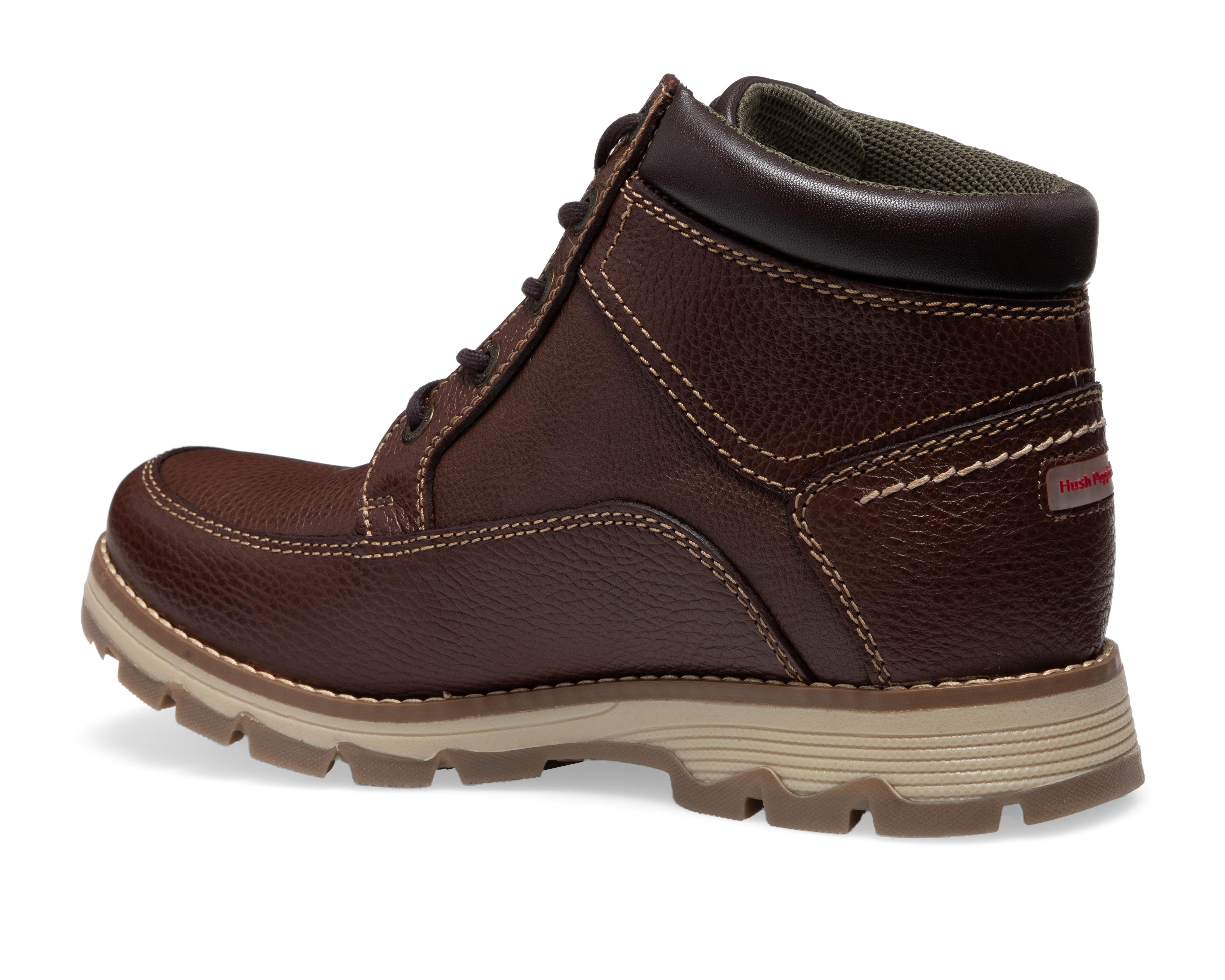Foto 4 pulgar | Botas Casuales Hush Puppies de Piel para Hombre