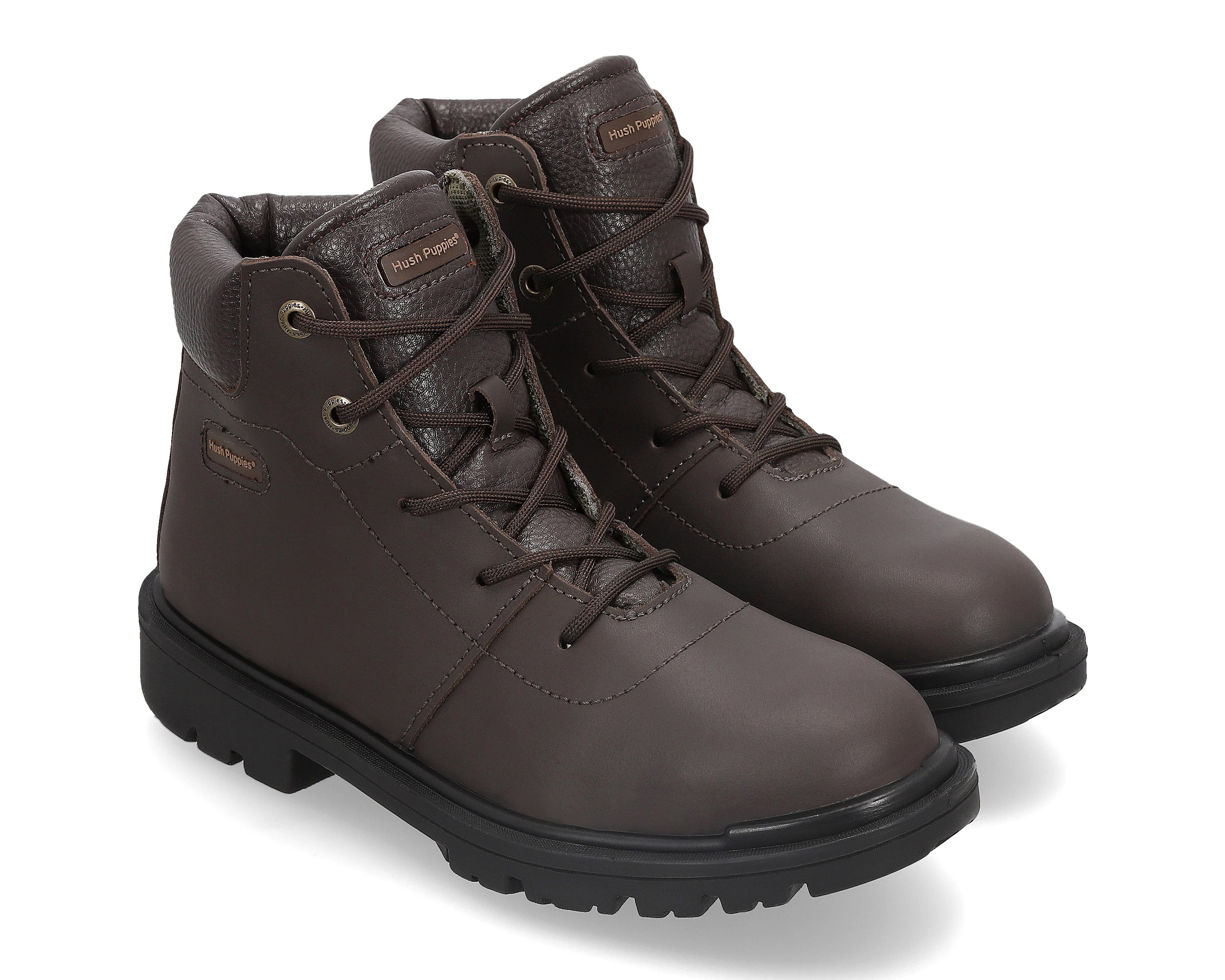 Foto 2 pulgar | Botas Casuales Hush Puppies de Piel para Hombre