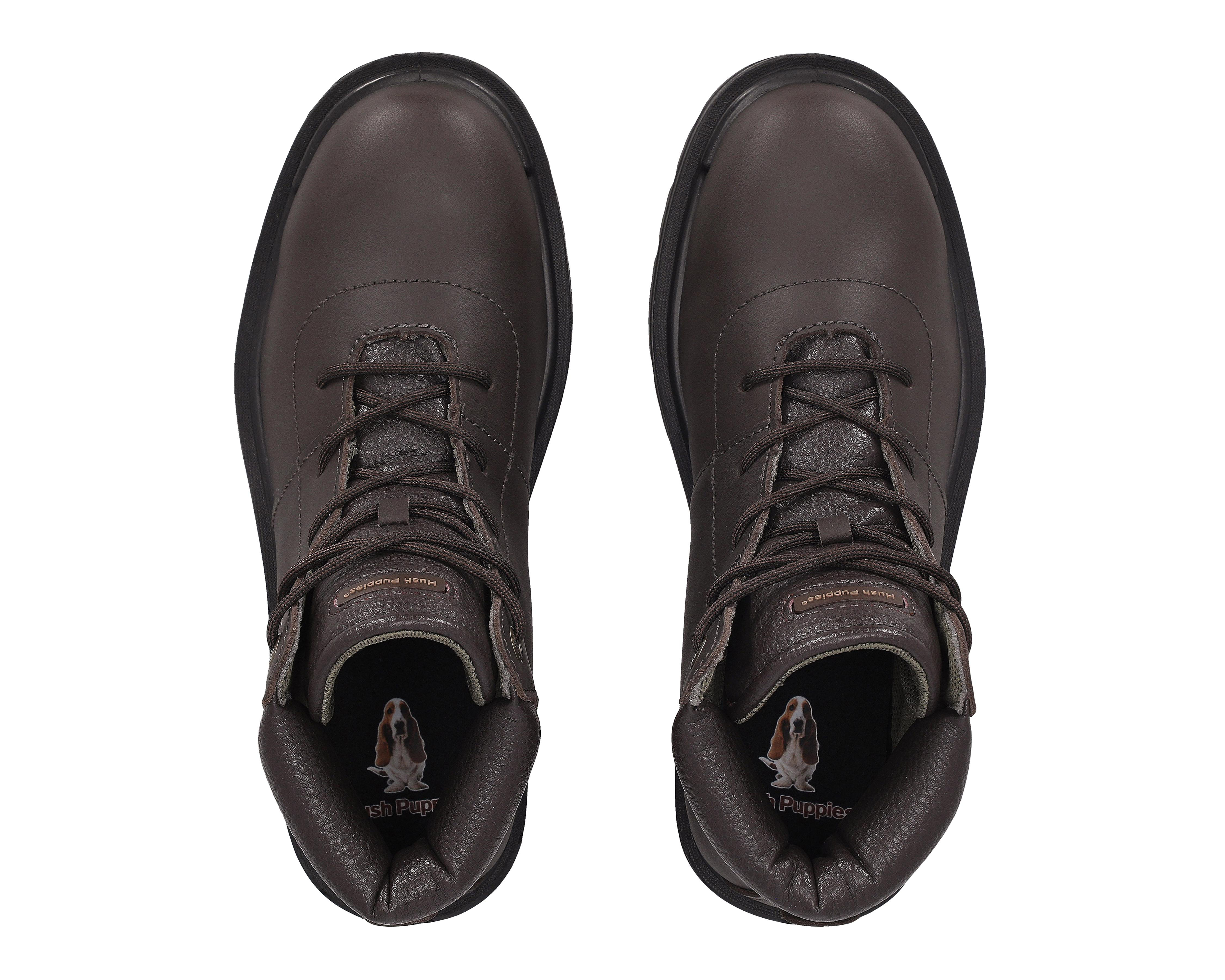 Foto 4 pulgar | Botas Casuales Hush Puppies de Piel para Hombre