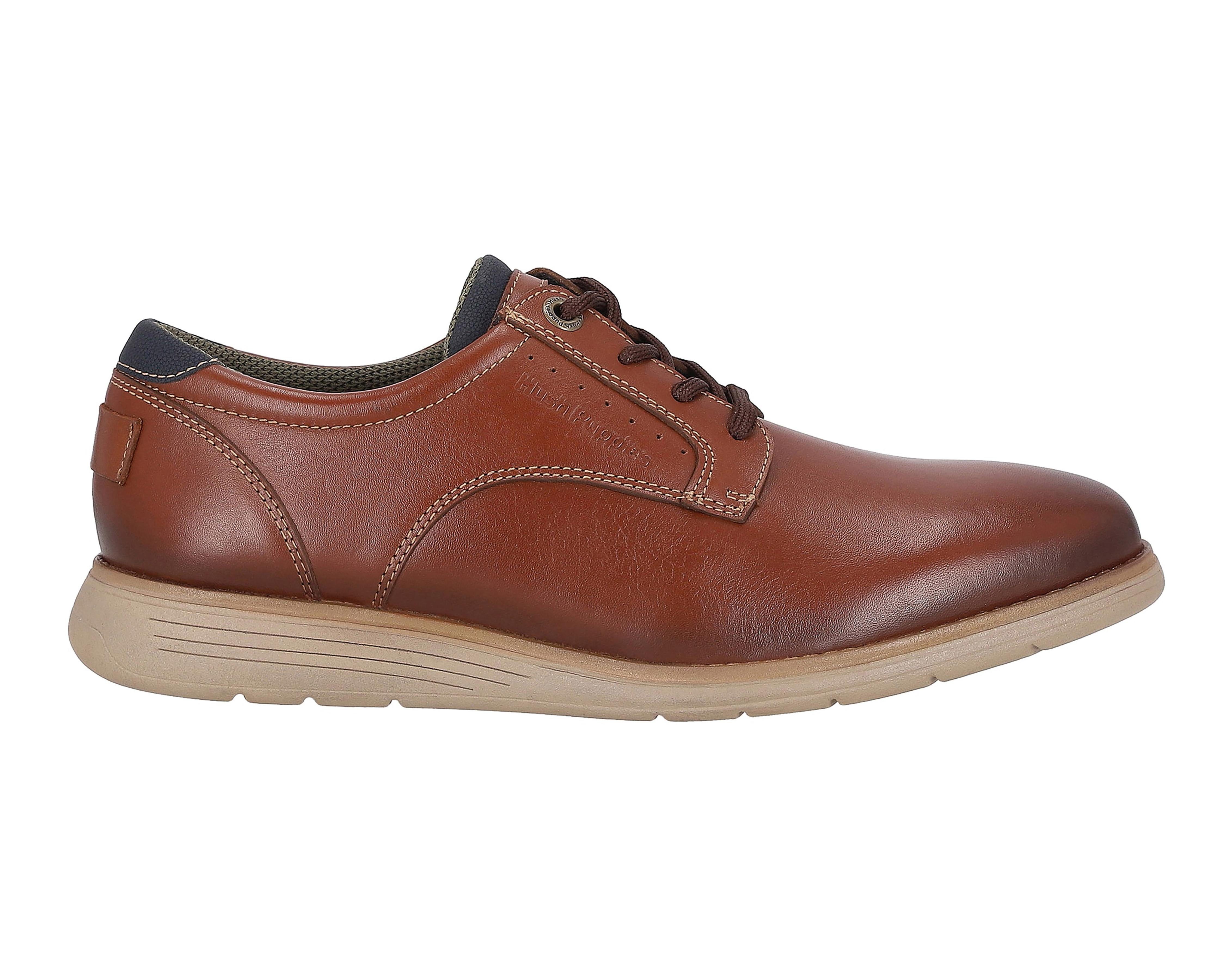 Foto 5 pulgar | Zapatos Casuales Hush Puppies de Piel para Hombre