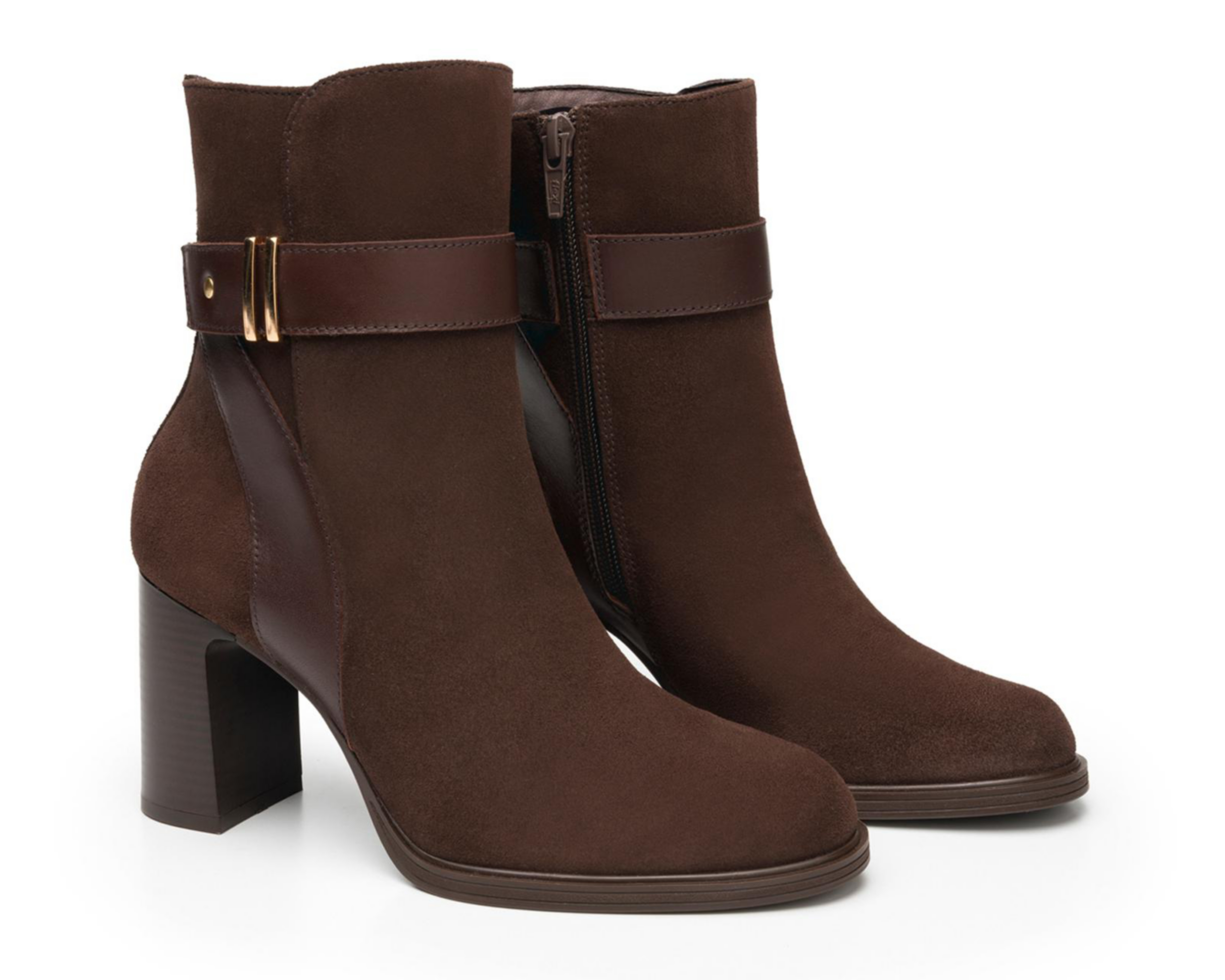 Botas Confort Flexi Mariela de Piel para Mujer