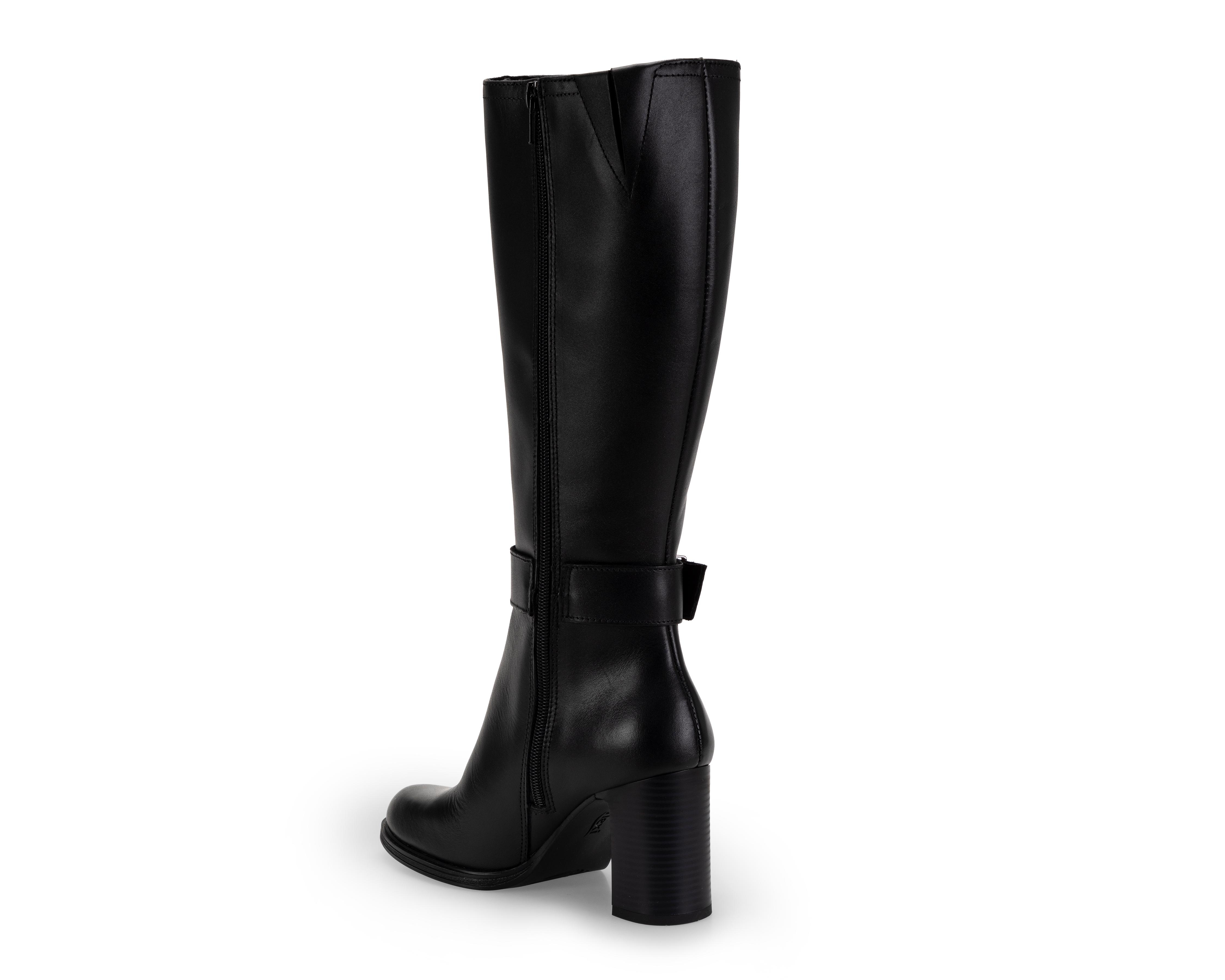 Foto 4 pulgar | Botas Casuales Flexi Mariela de Piel para Mujer