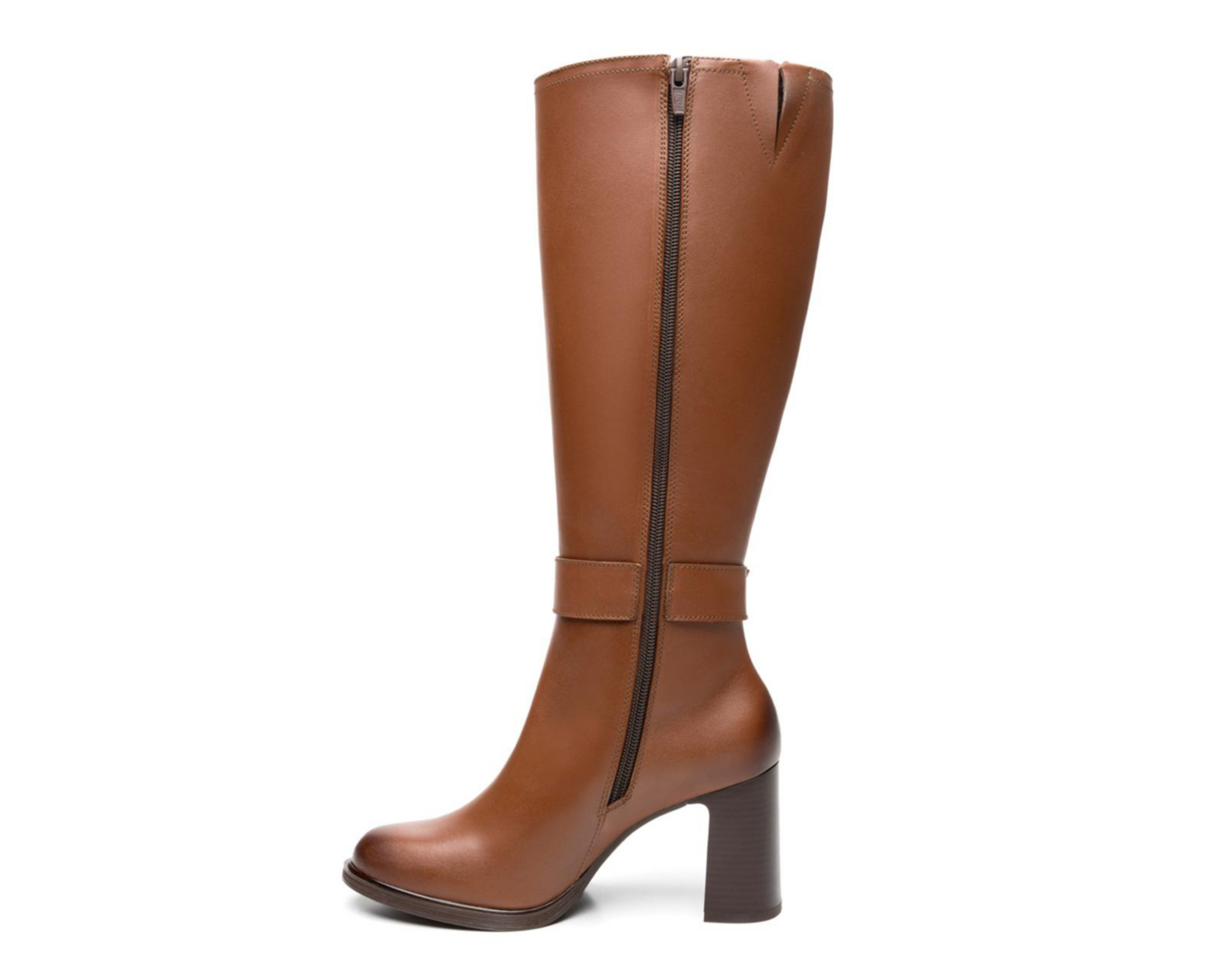 Foto 4 | Botas Casuales Flexi Mariela de Piel para Mujer