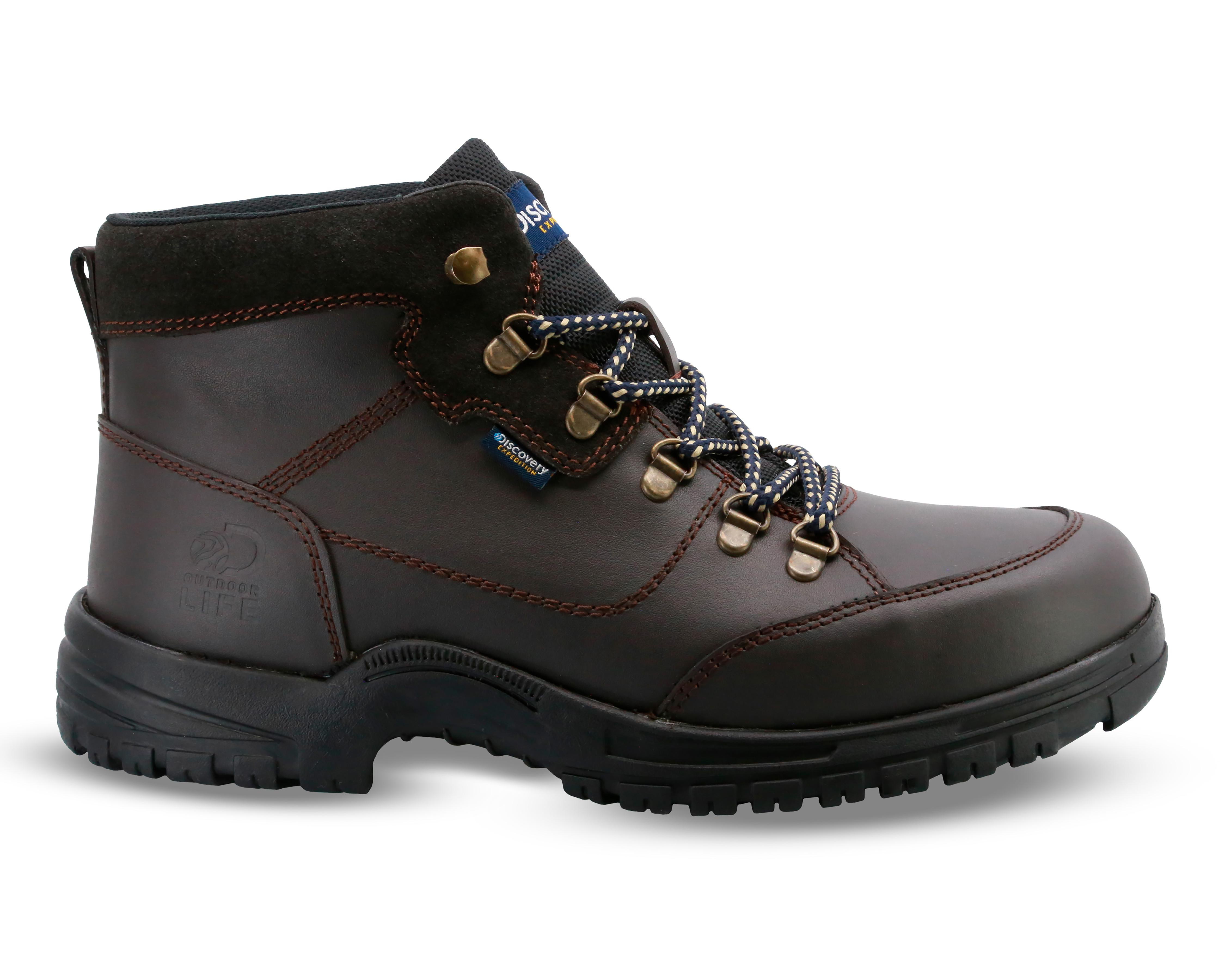 Foto 4 | Botas Outdoor Discovery Jasper de Piel para Hombre