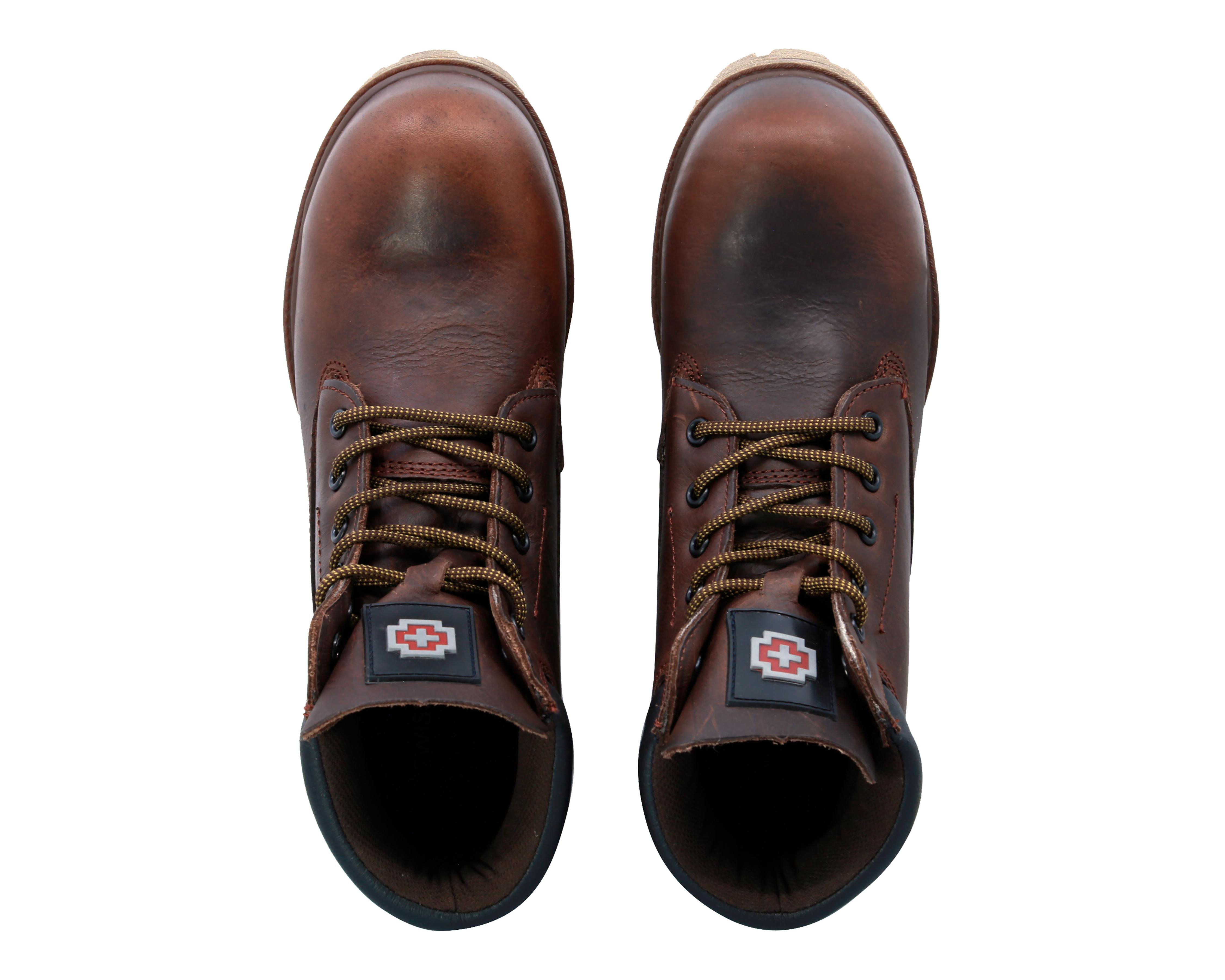 Foto 3 | Botas de Trabajo Swissbrand de Piel para Hombre