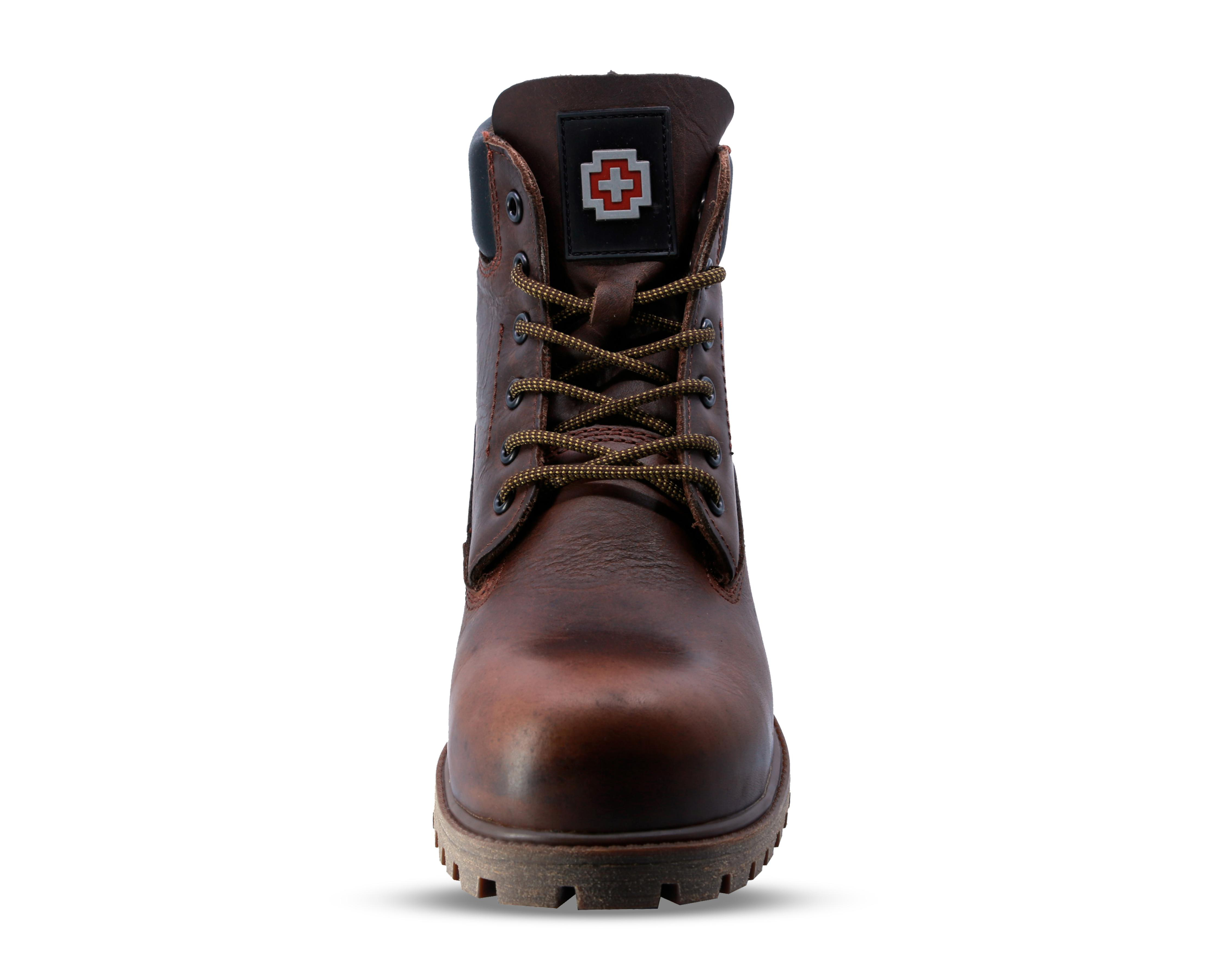 Foto 5 | Botas de Trabajo Swissbrand de Piel para Hombre