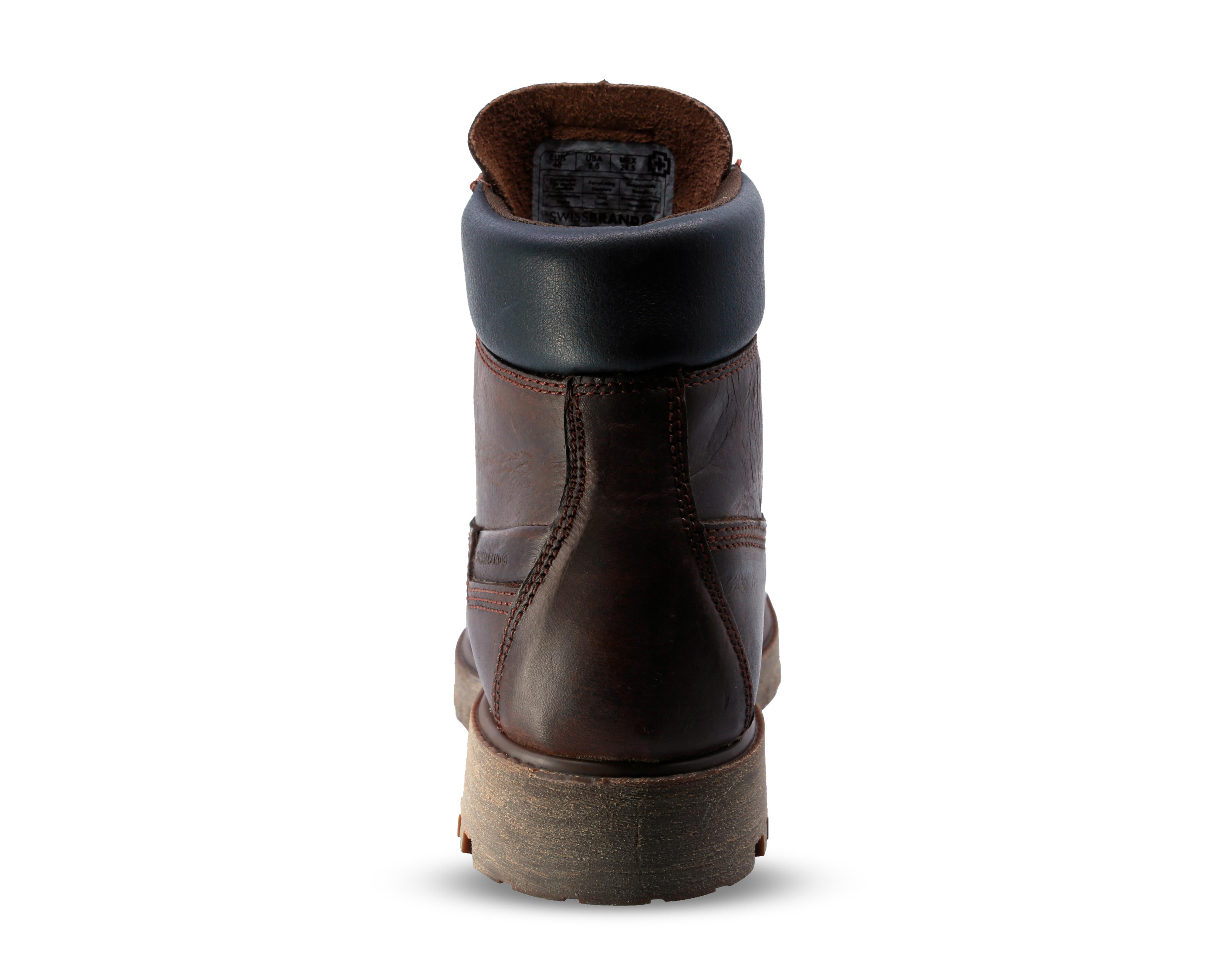 Foto 7 pulgar | Botas de Trabajo Swissbrand de Piel para Hombre