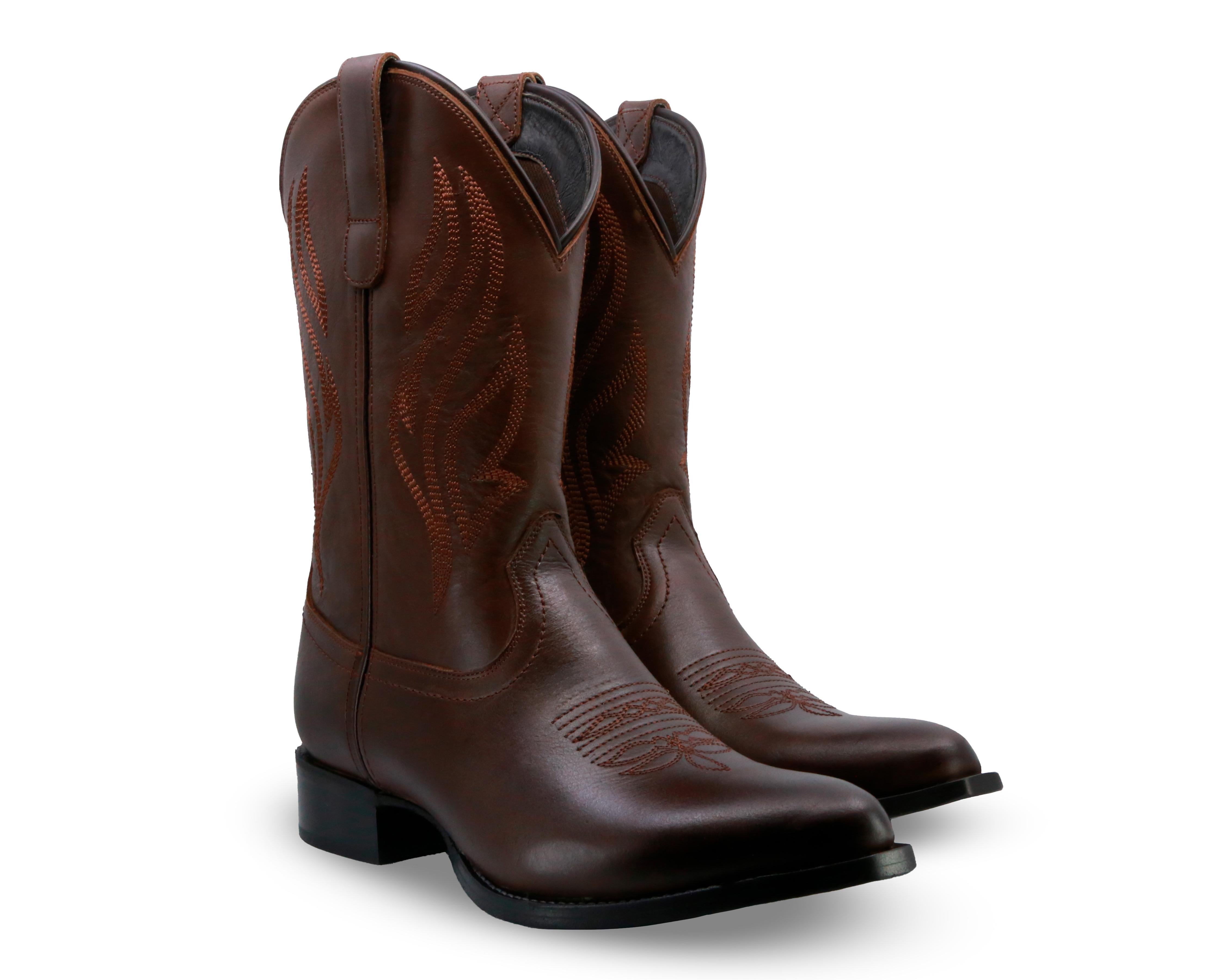 Botas Vaqueras Triples Pro de Piel para Hombre