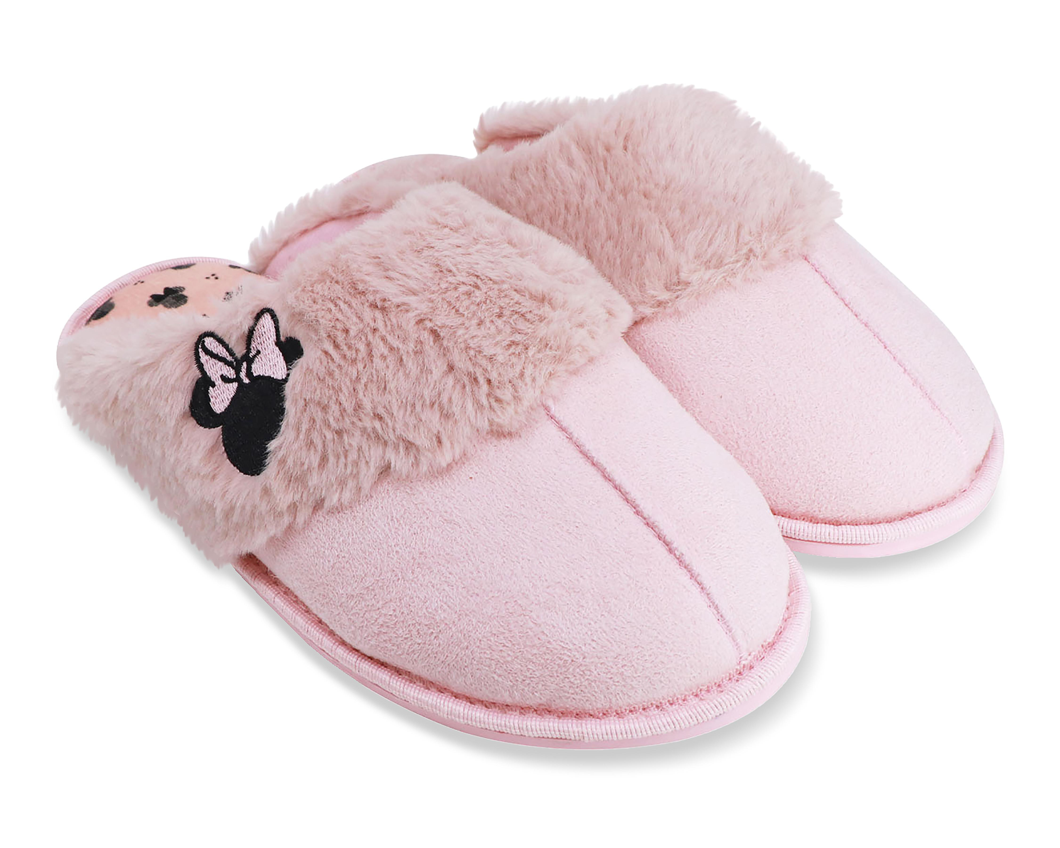 Pantuflas de Minnie Mouse para Mujer Disney