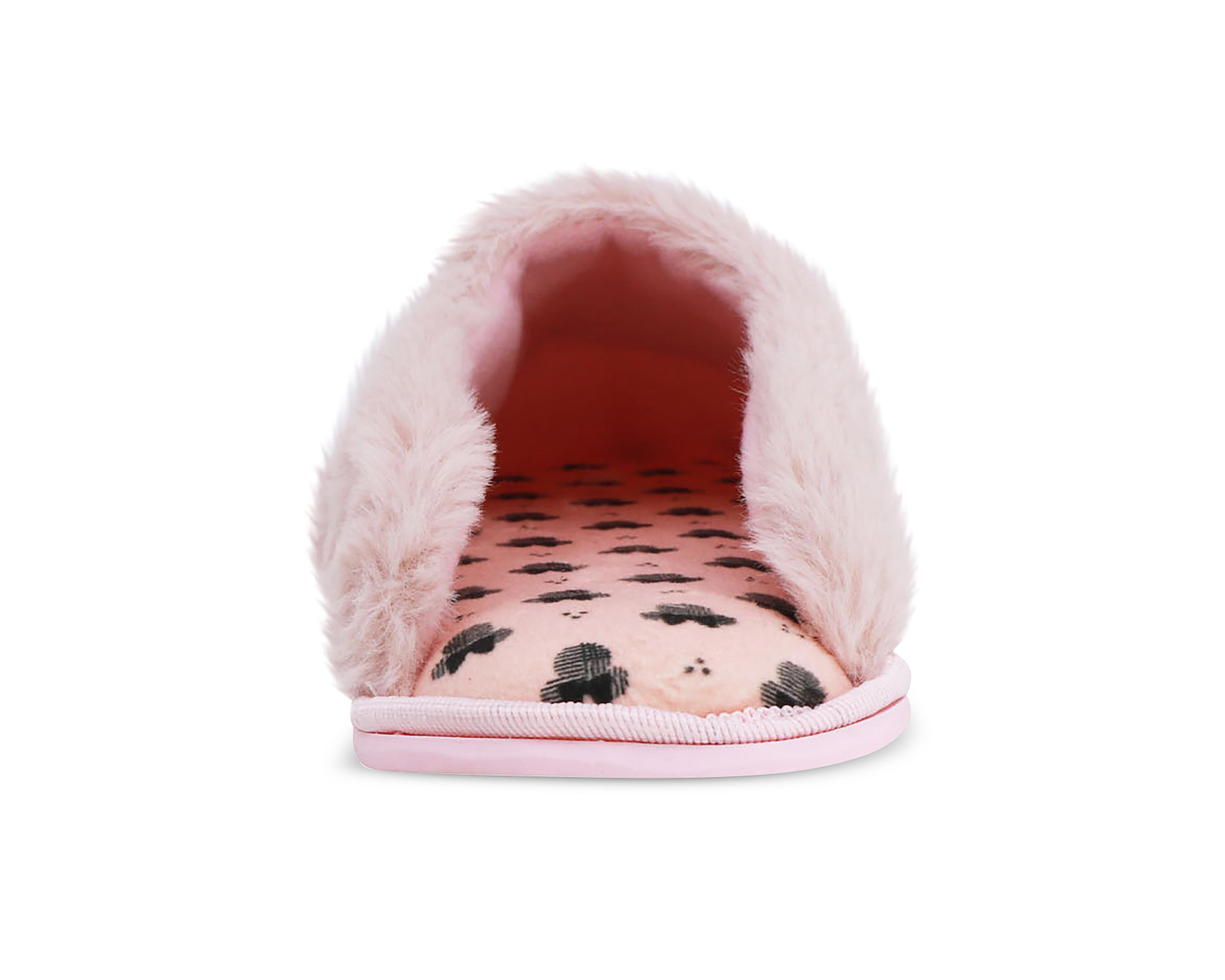 Foto 6 | Pantuflas de Minnie Mouse para Mujer Disney