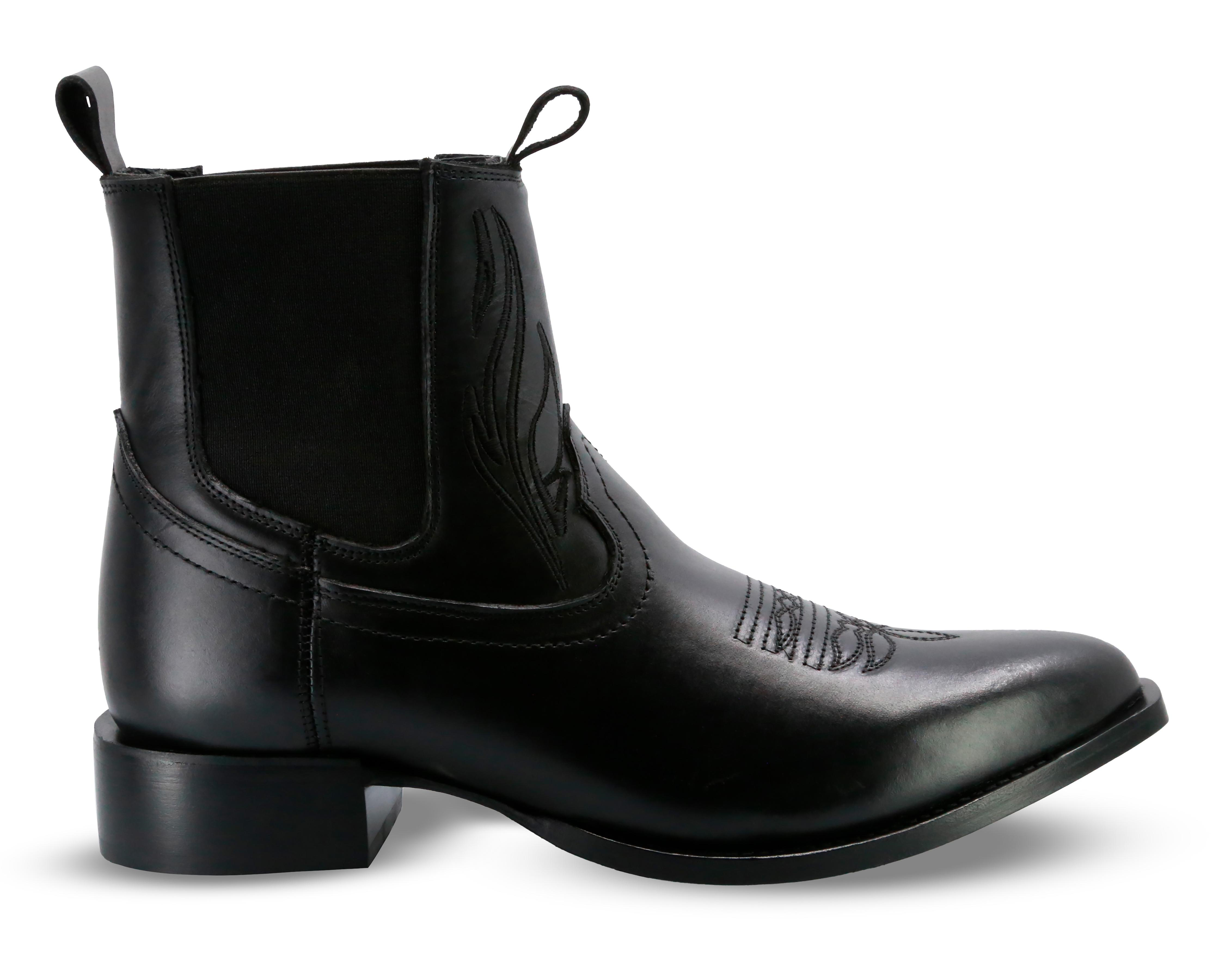 Foto 5 pulgar | Botas Vaqueras Triples Pro de Piel para Hombre