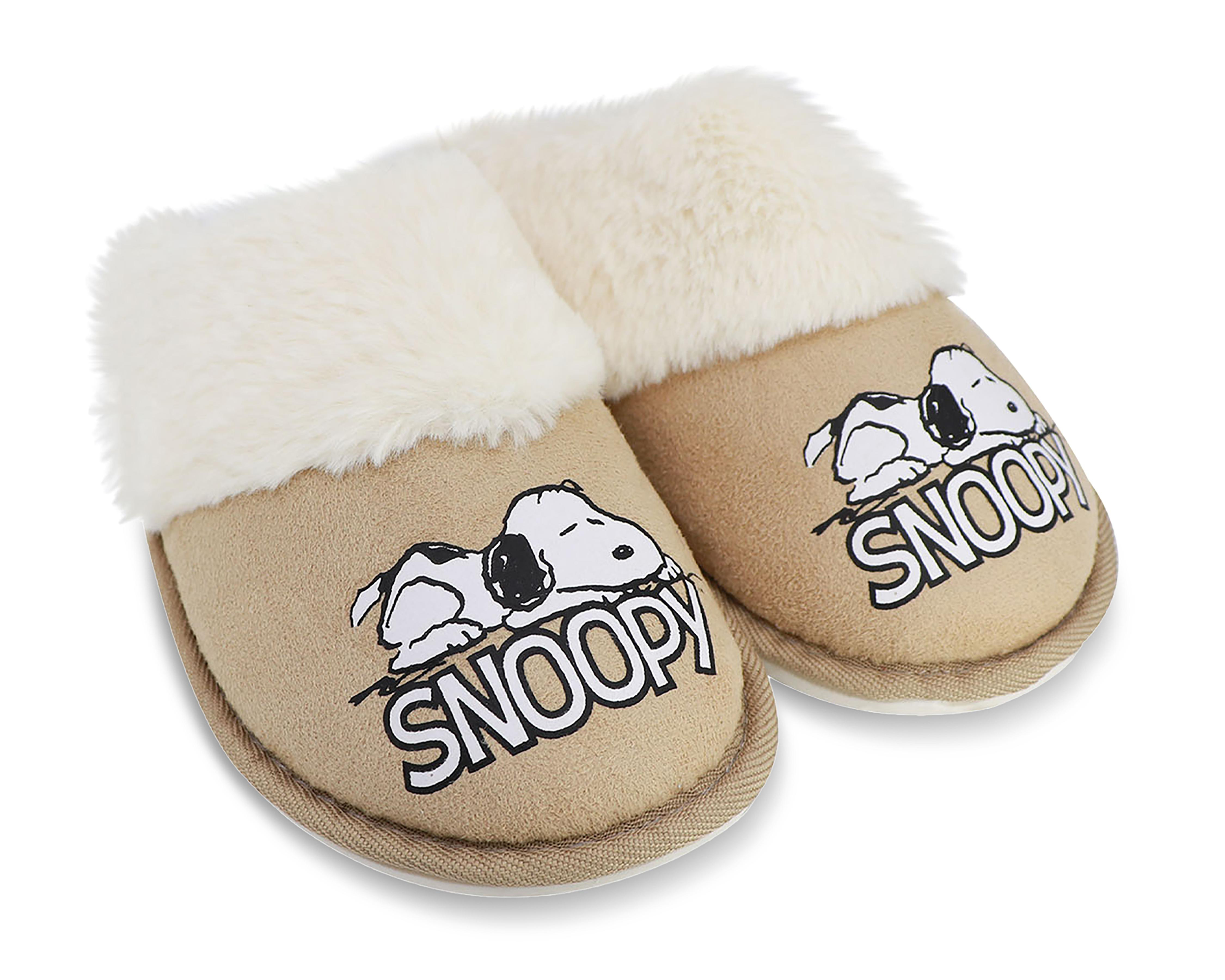 Foto 1 | Pantuflas de Snoopy para Mujer Peanuts