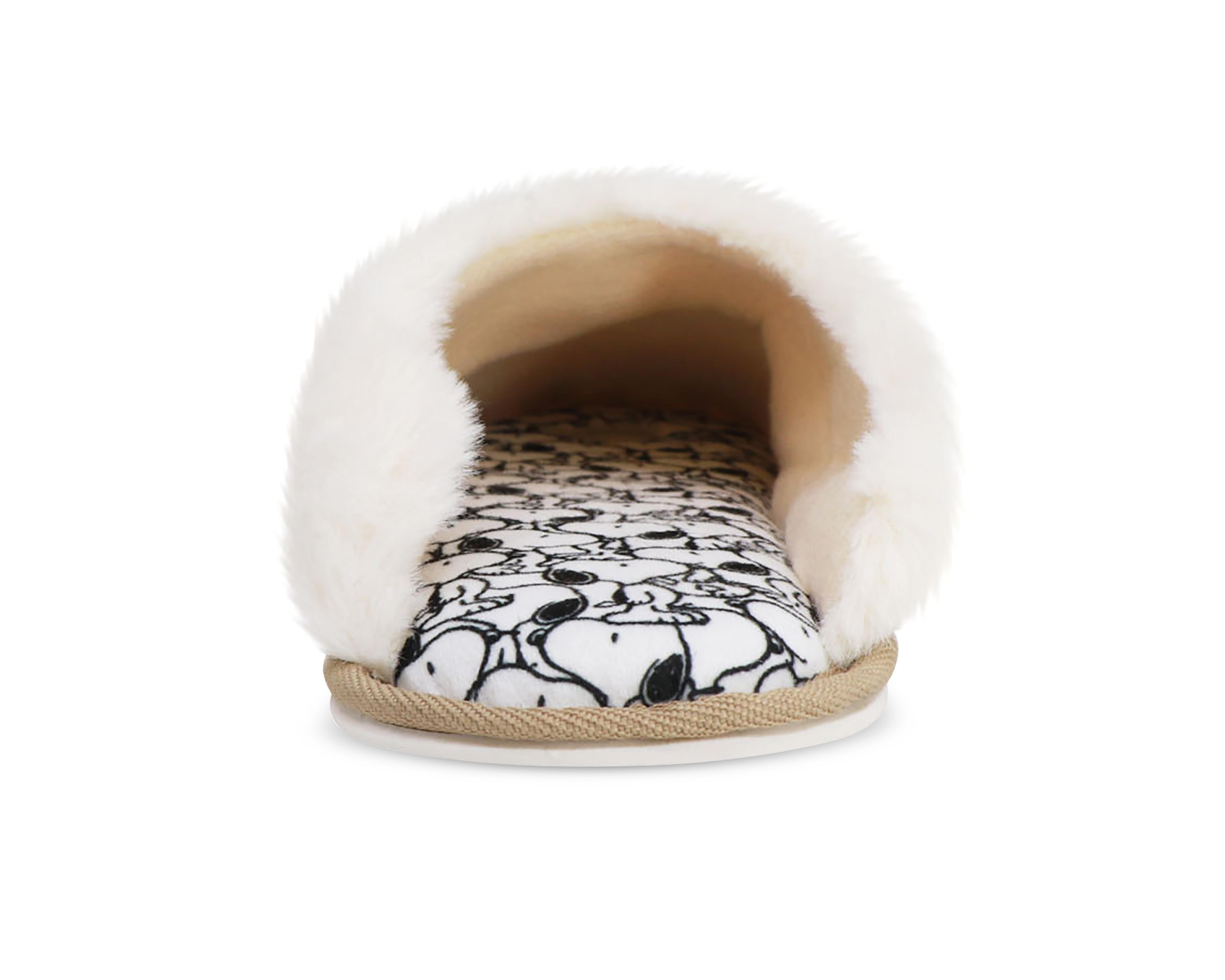 Foto 6 | Pantuflas de Snoopy para Mujer Peanuts