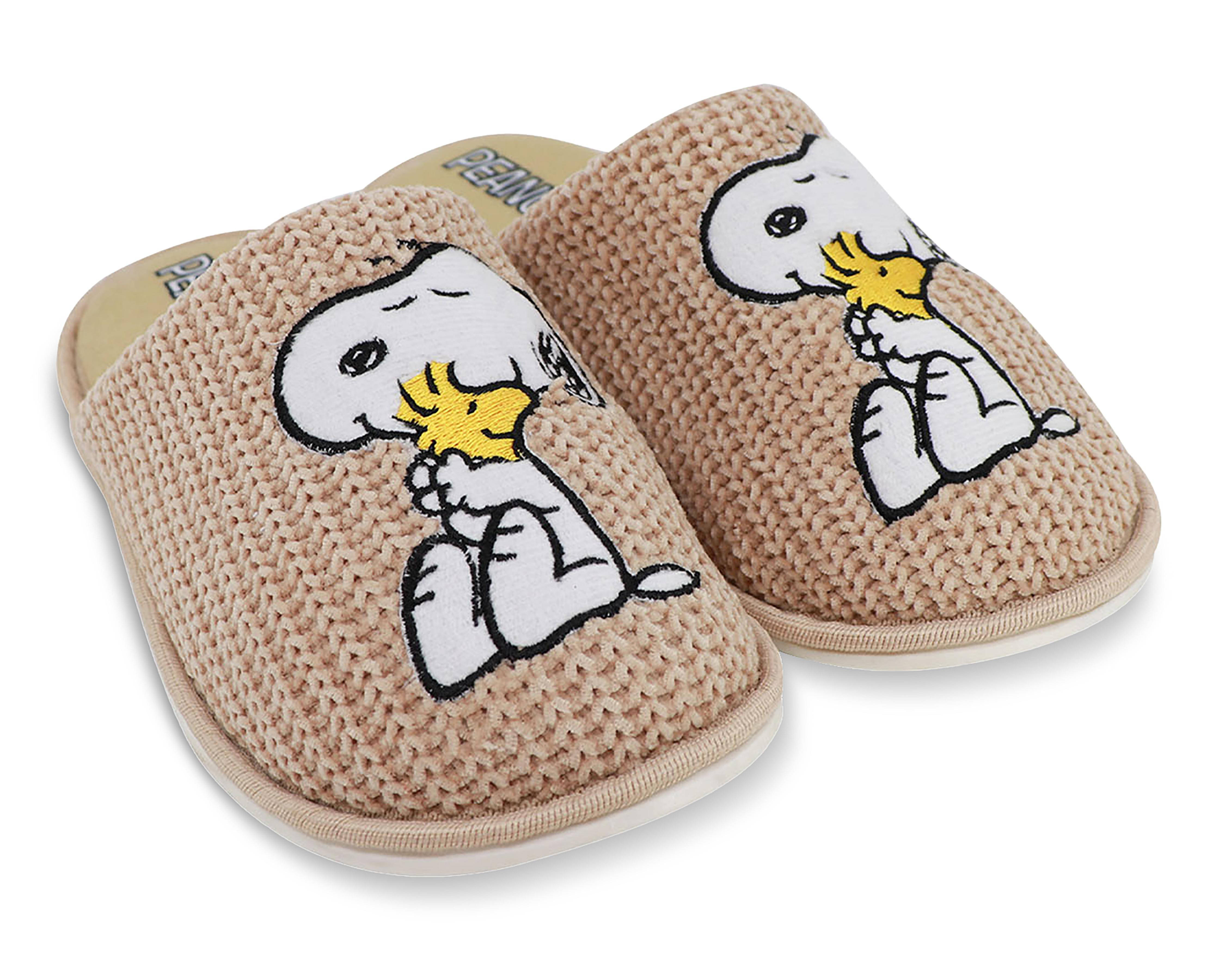 Foto 1 | Pantuflas de Snoopy para Mujer Peanuts