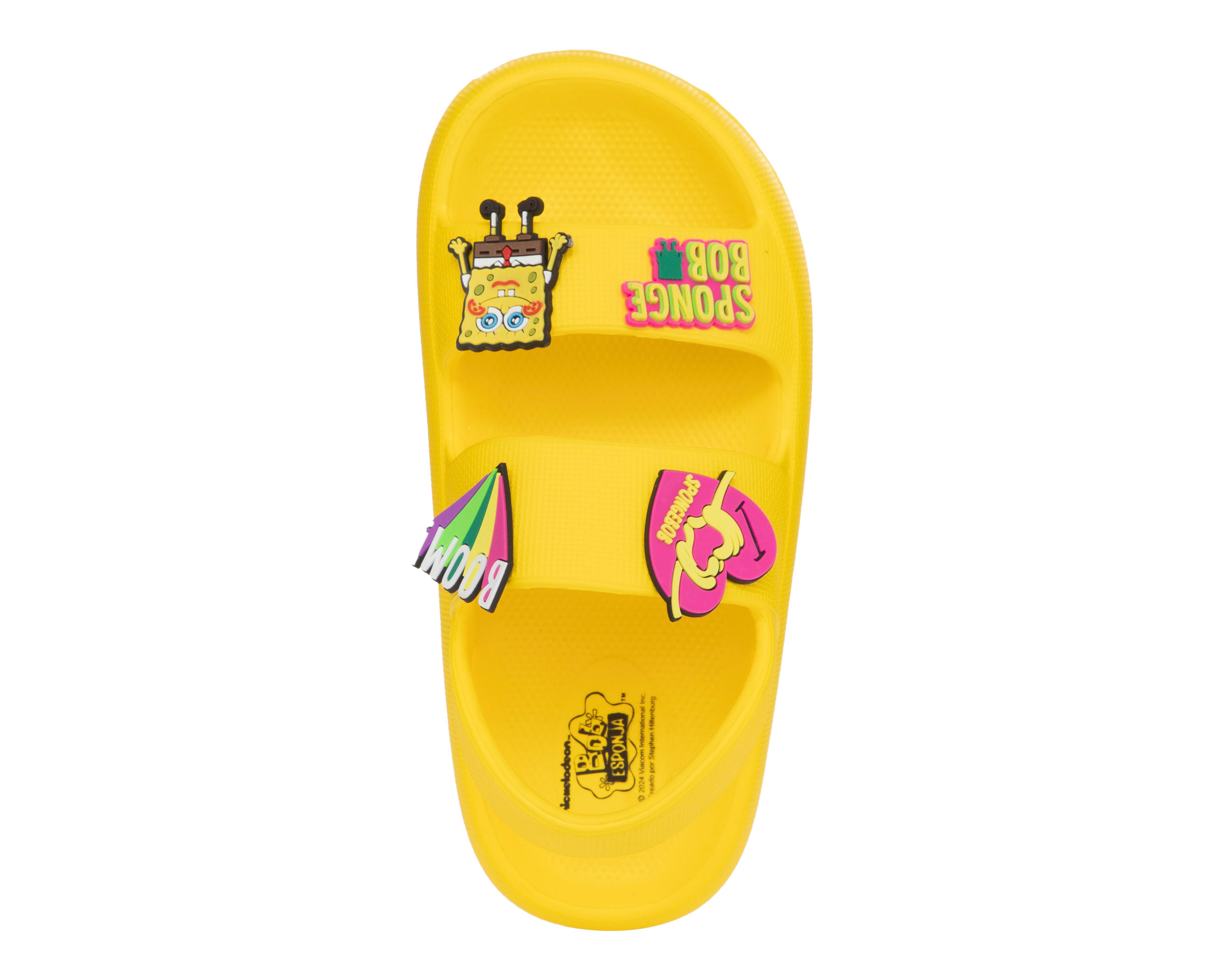 Foto 6 pulgar | Sandalias Bob Esponja para Niña