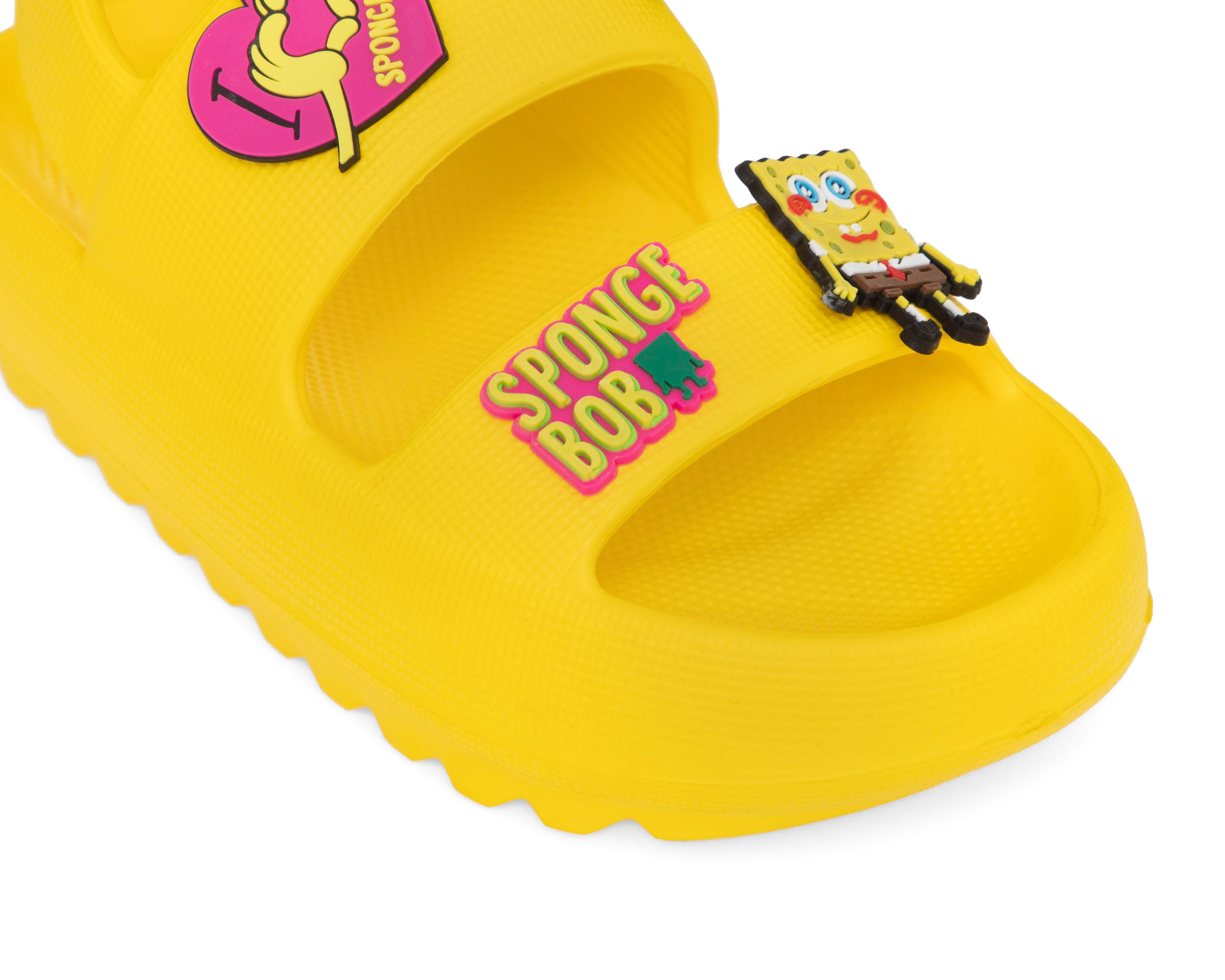 Foto 7 pulgar | Sandalias Bob Esponja para Niña