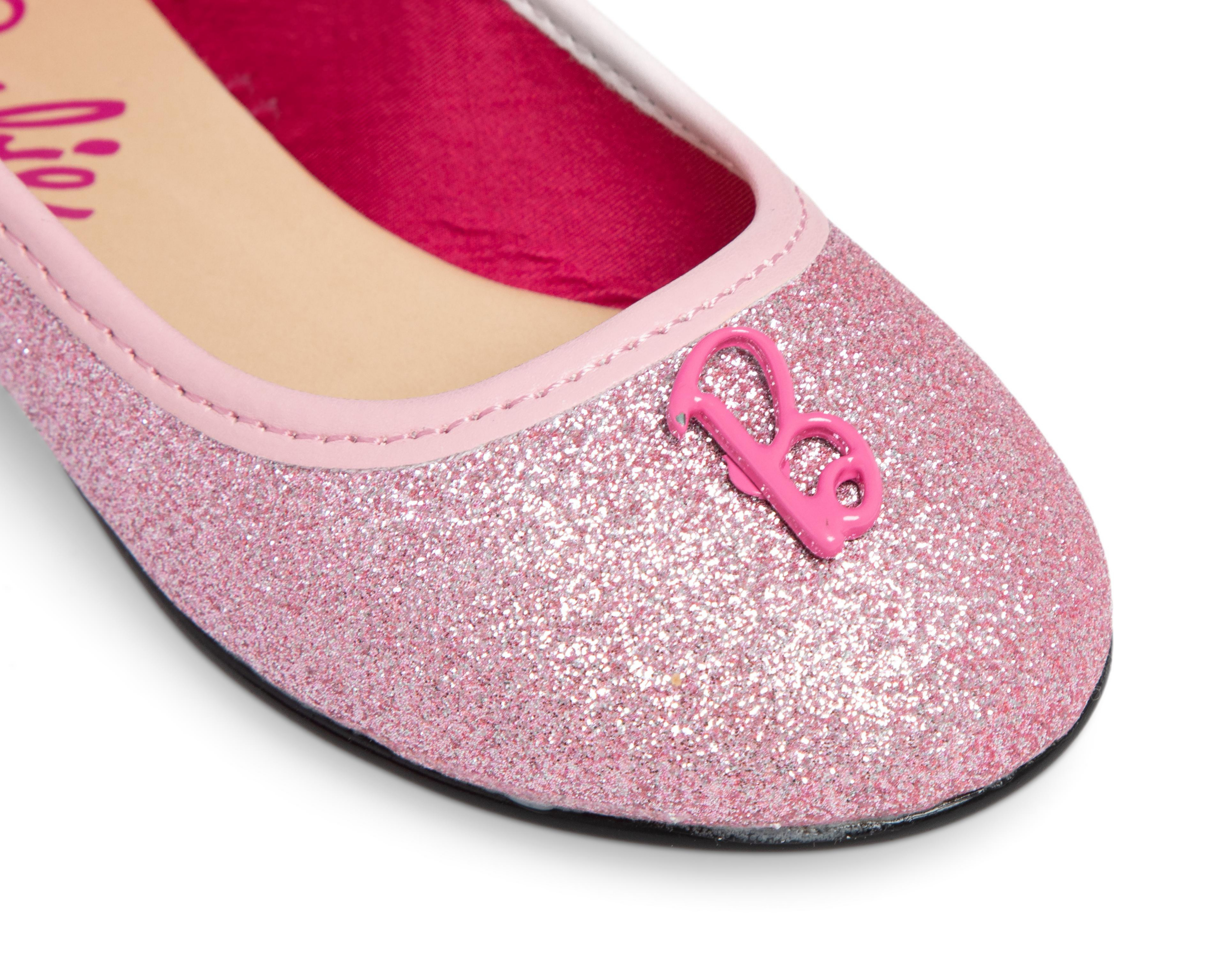 Foto 7 pulgar | Zapatos Casuales Barbie para Niña