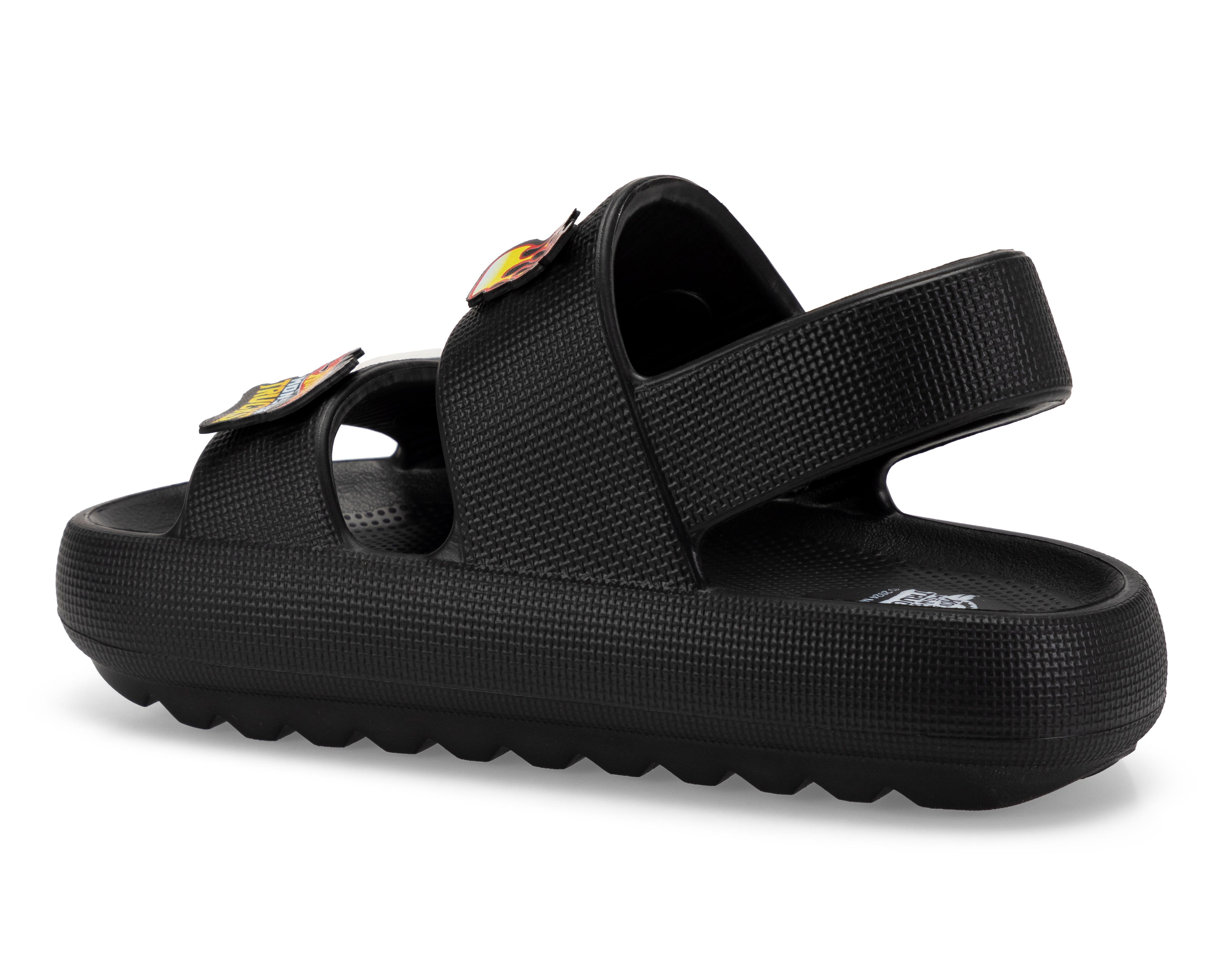 Foto 4 pulgar | Sandalias Hot Wheels para Niño