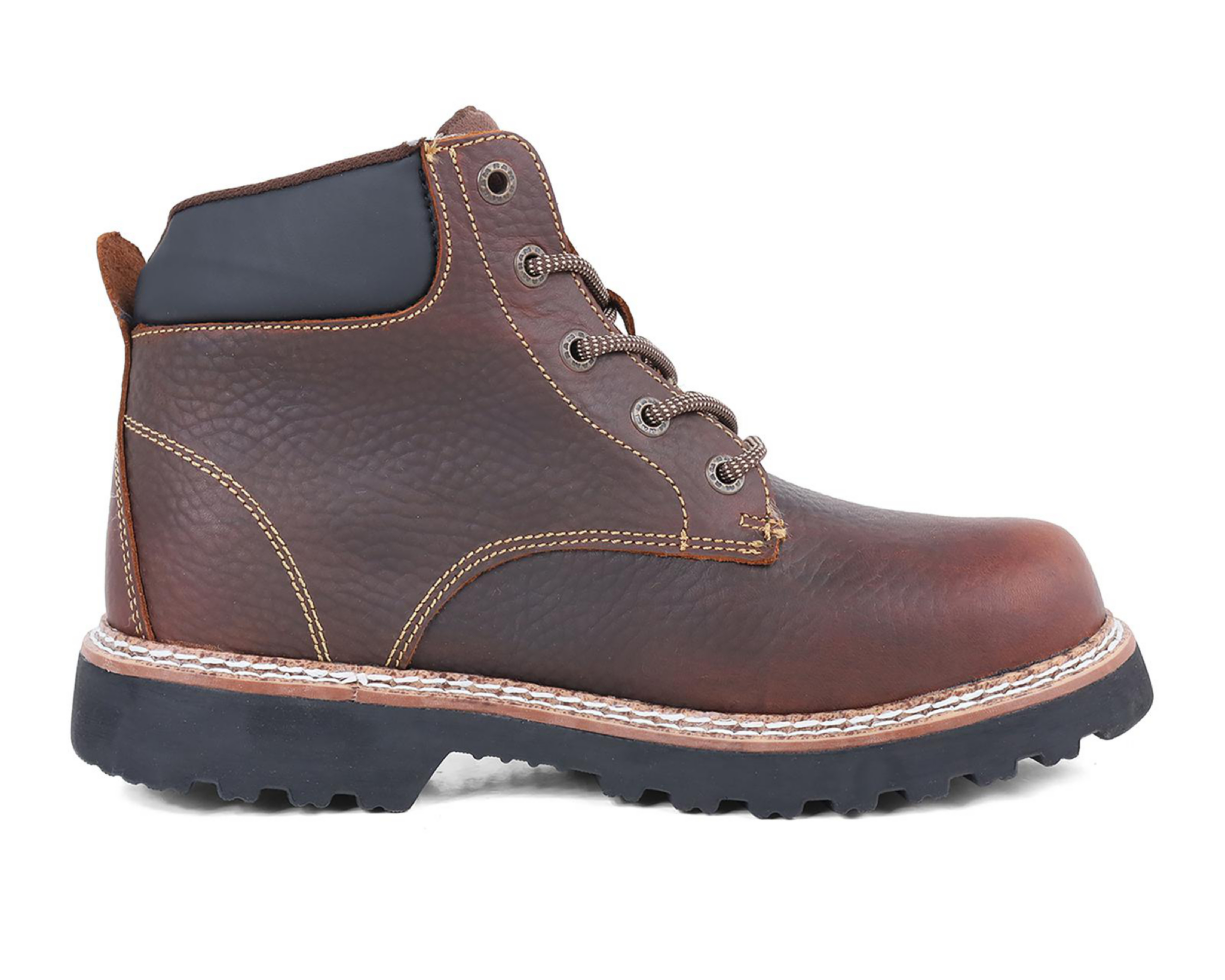 Foto 5 pulgar | Botas Casuales Ram de Piel para Hombre