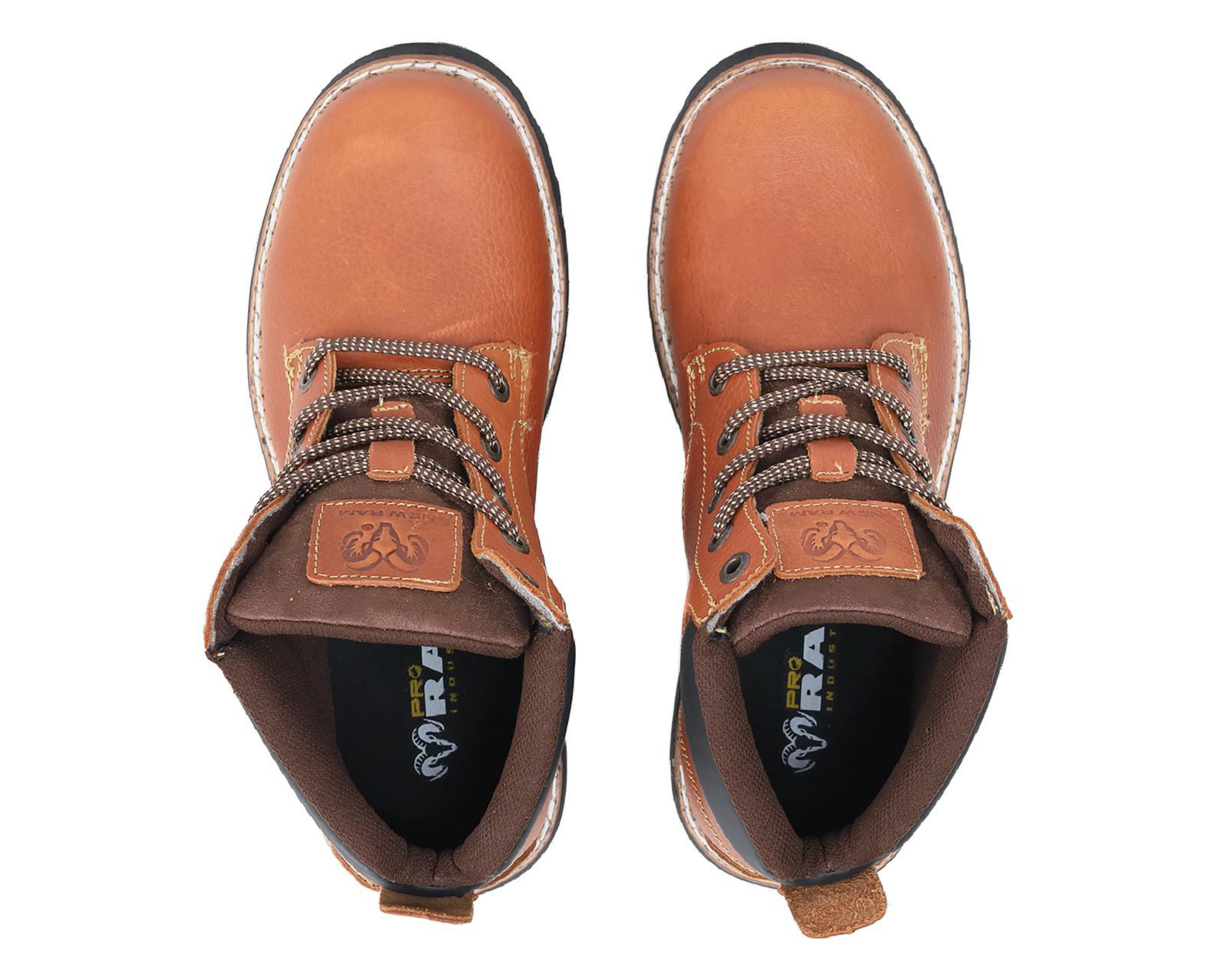 Foto 4 pulgar | Botas Casuales Ram de Piel para Hombre
