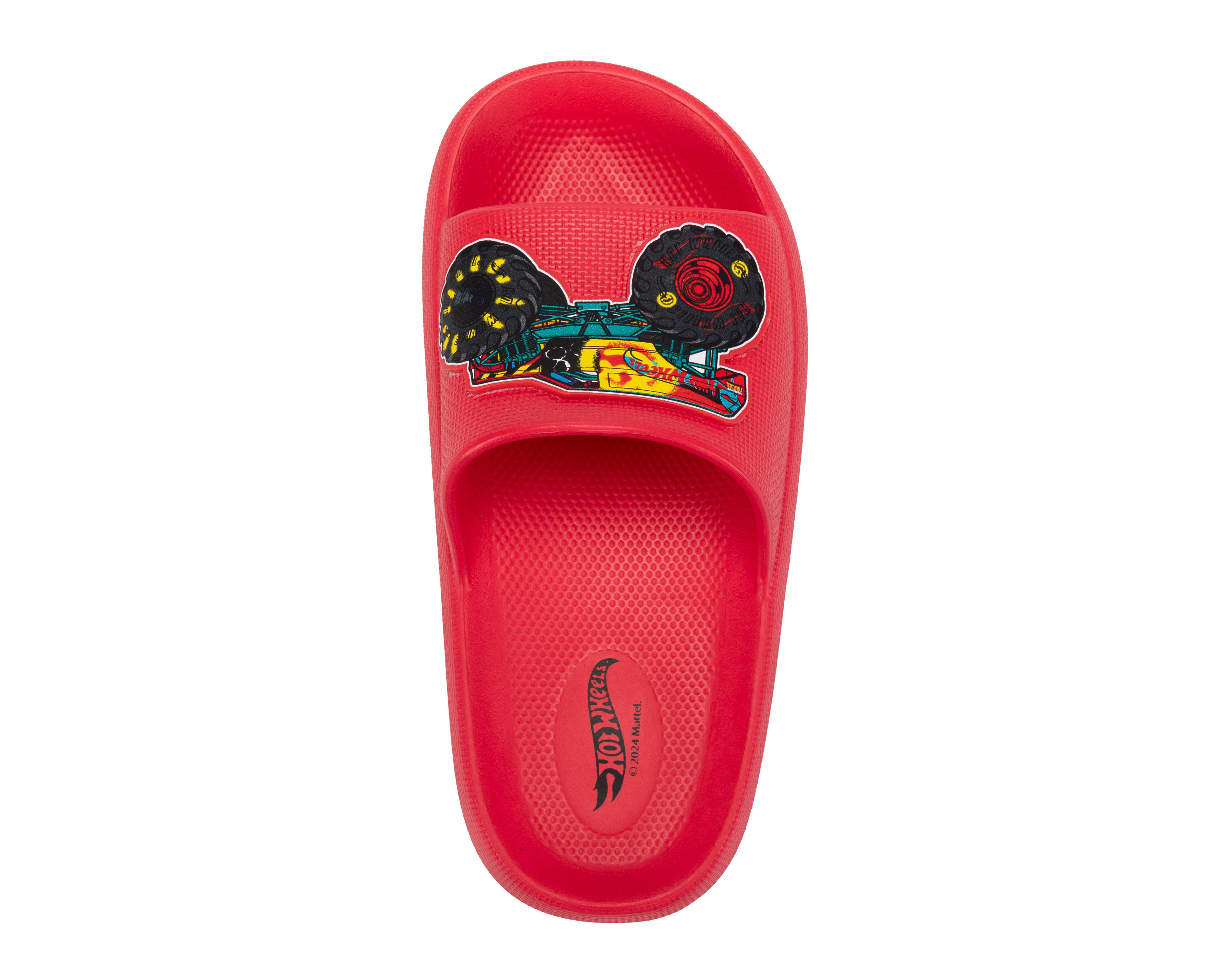 Foto 6 pulgar | Sandalias Hot Wheels para Niño