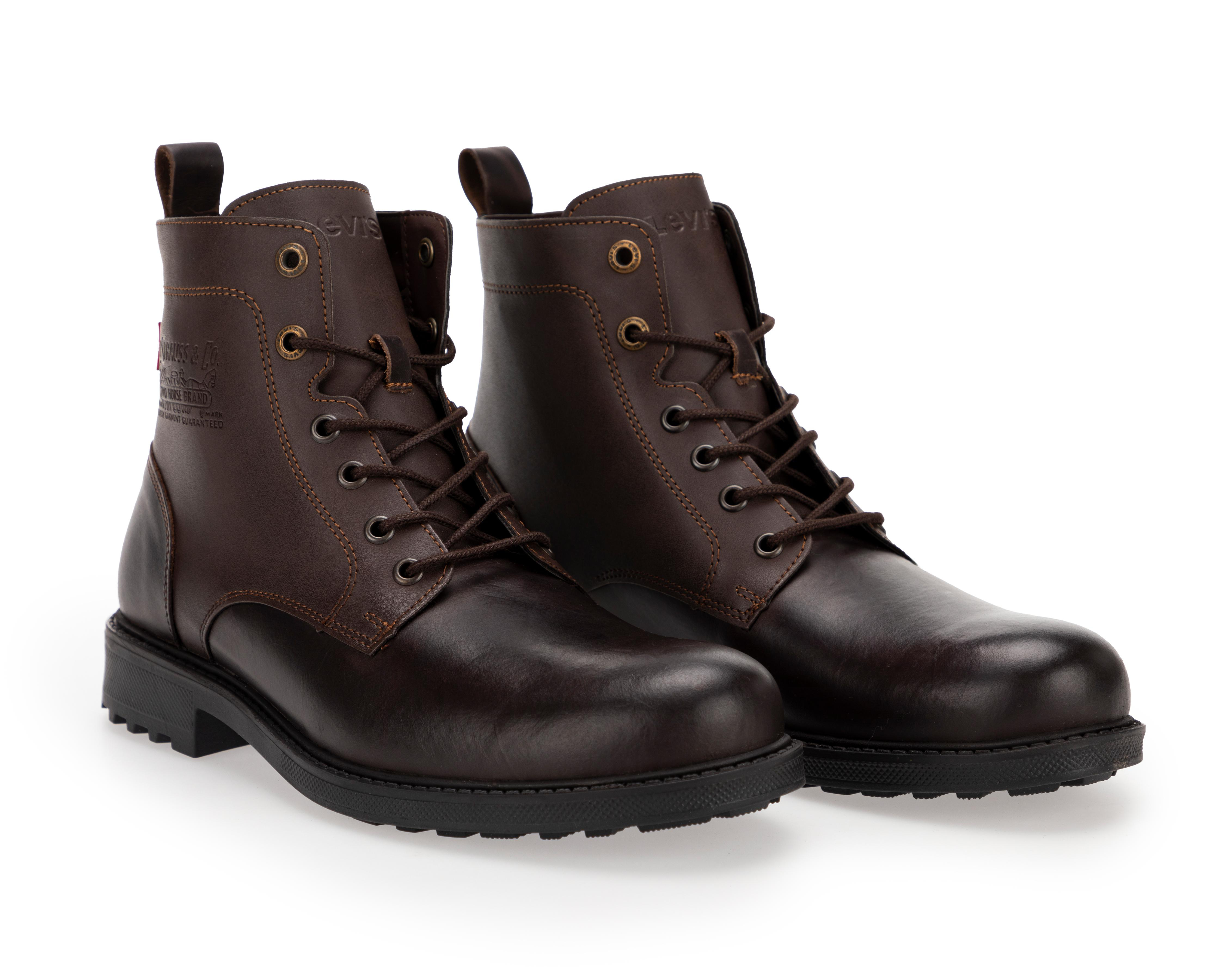 Botas Casuales Levi's Blues de Piel para Hombre $1,000
