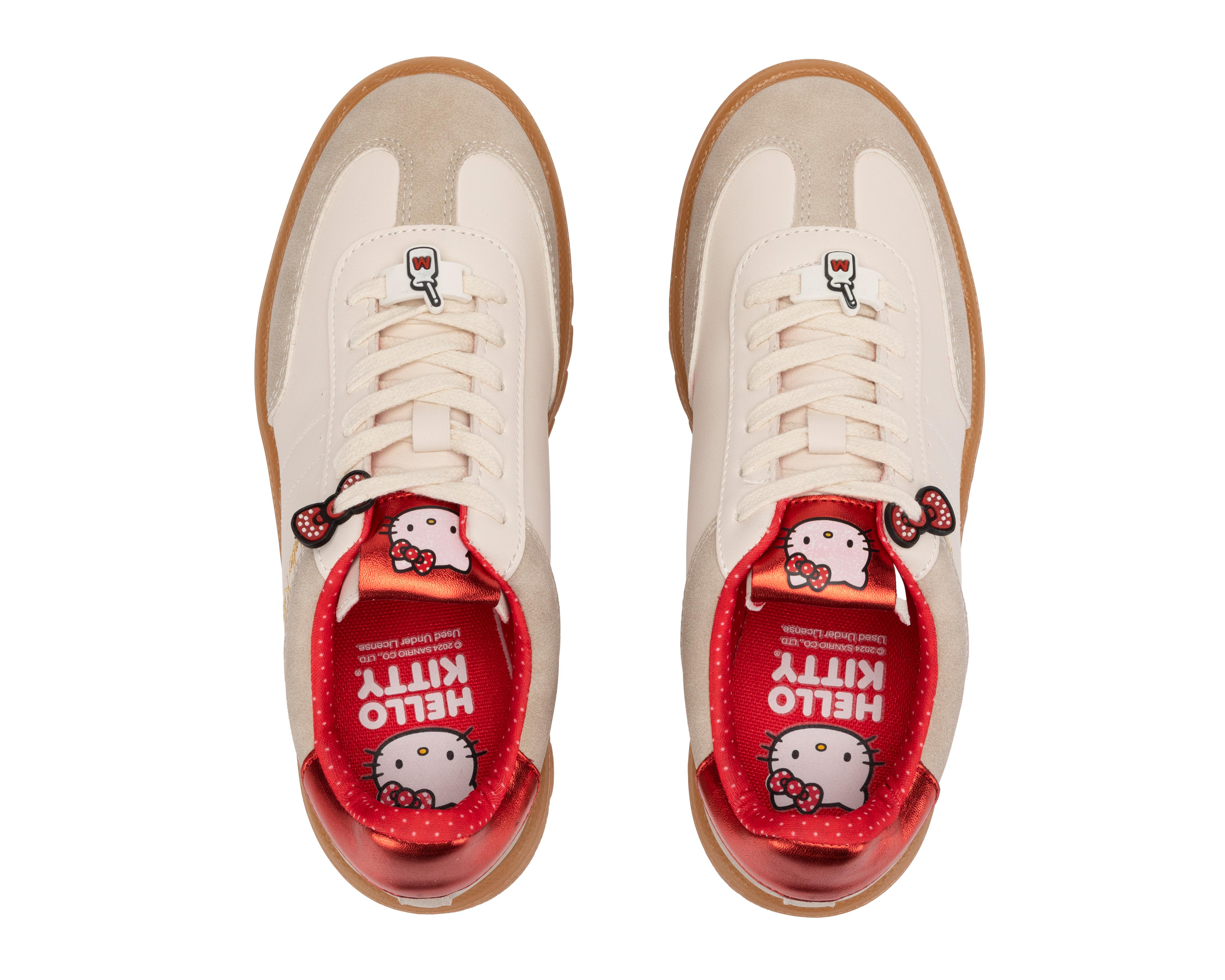 Foto 4 pulgar | Tenis Casuales Hello Kitty para Mujer