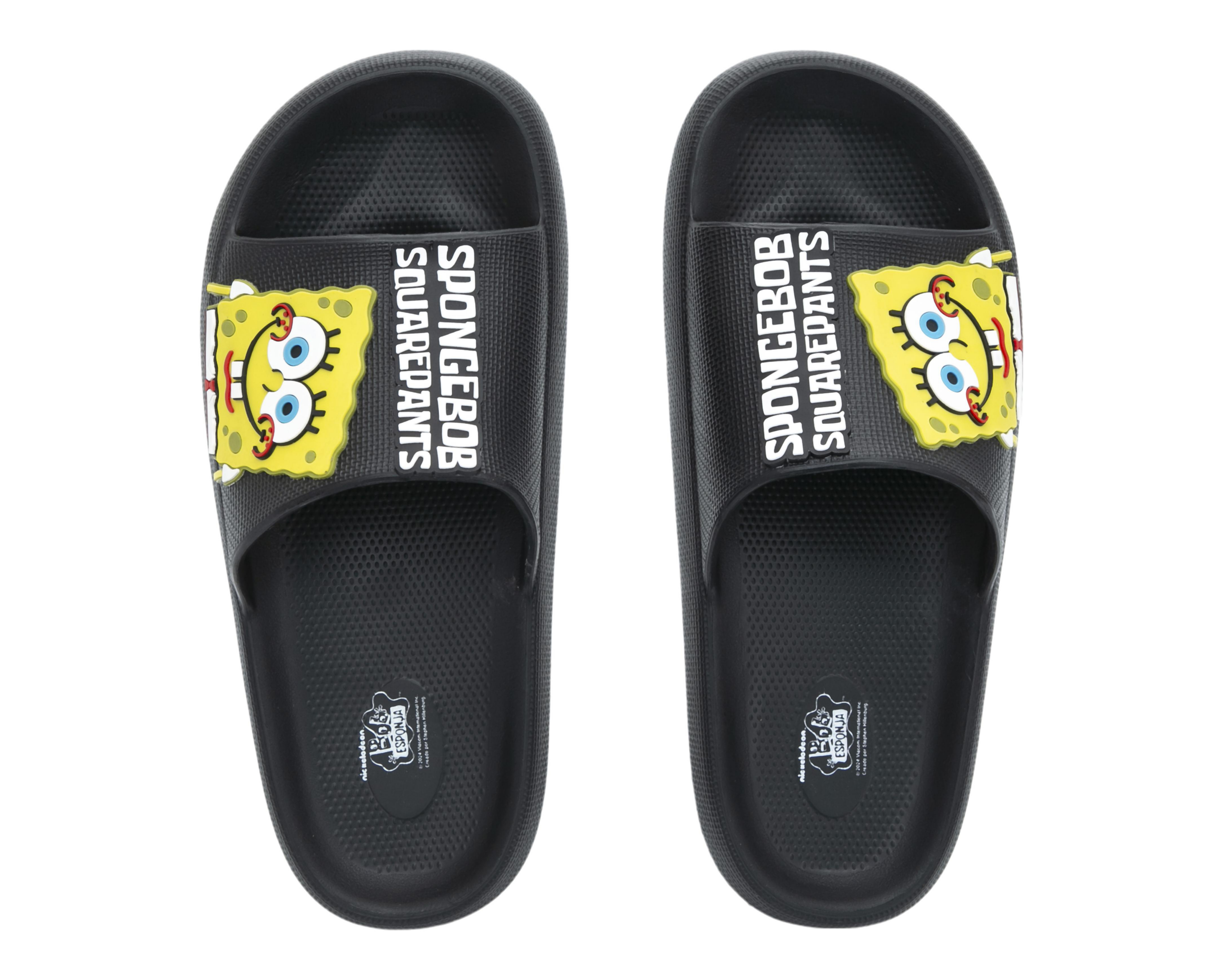 Foto 4 pulgar | Sandalias Casuales Bob Esponja para Hombre