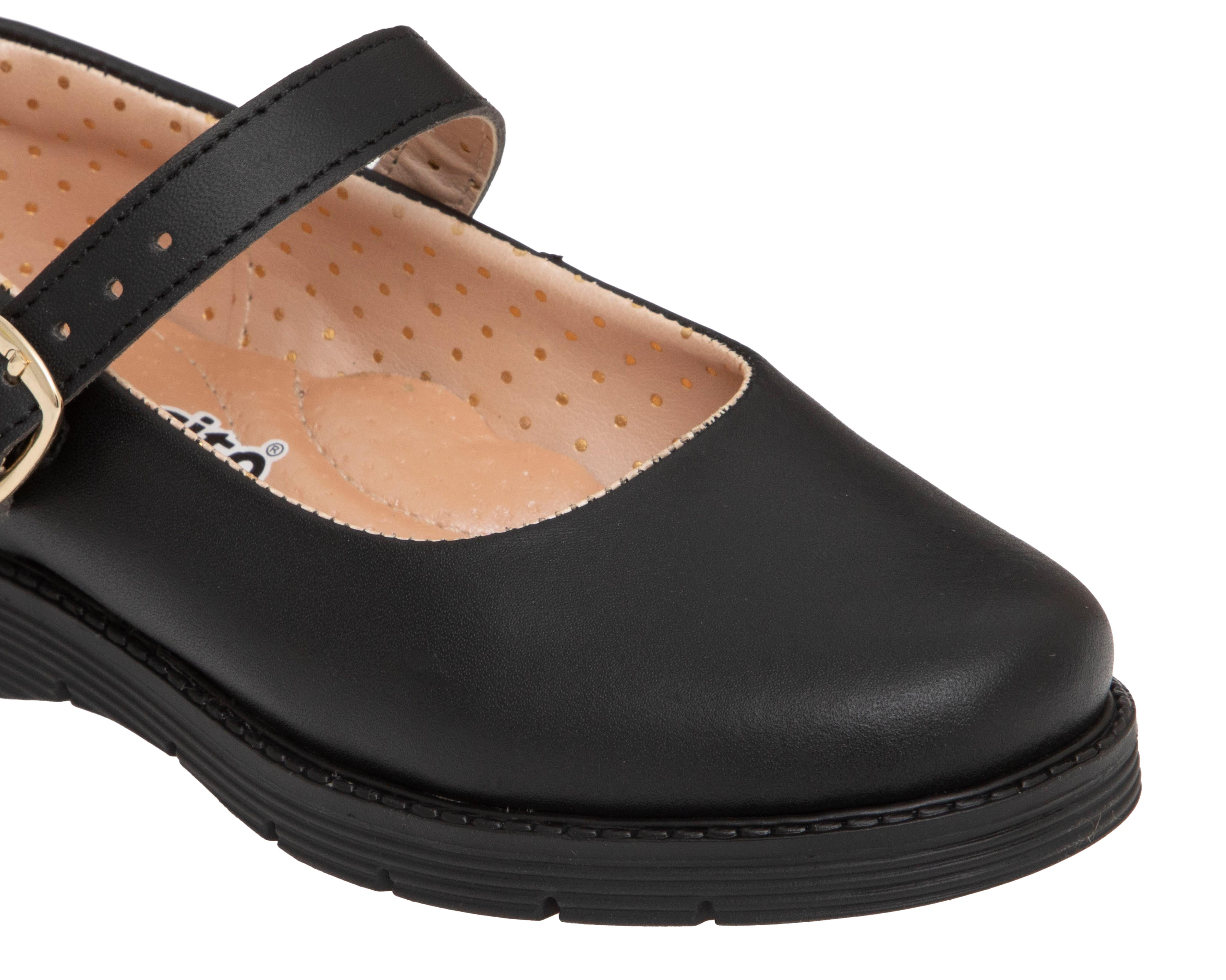 Foto 7 pulgar | Zapatos Escolares Blasito de Piel para Niña