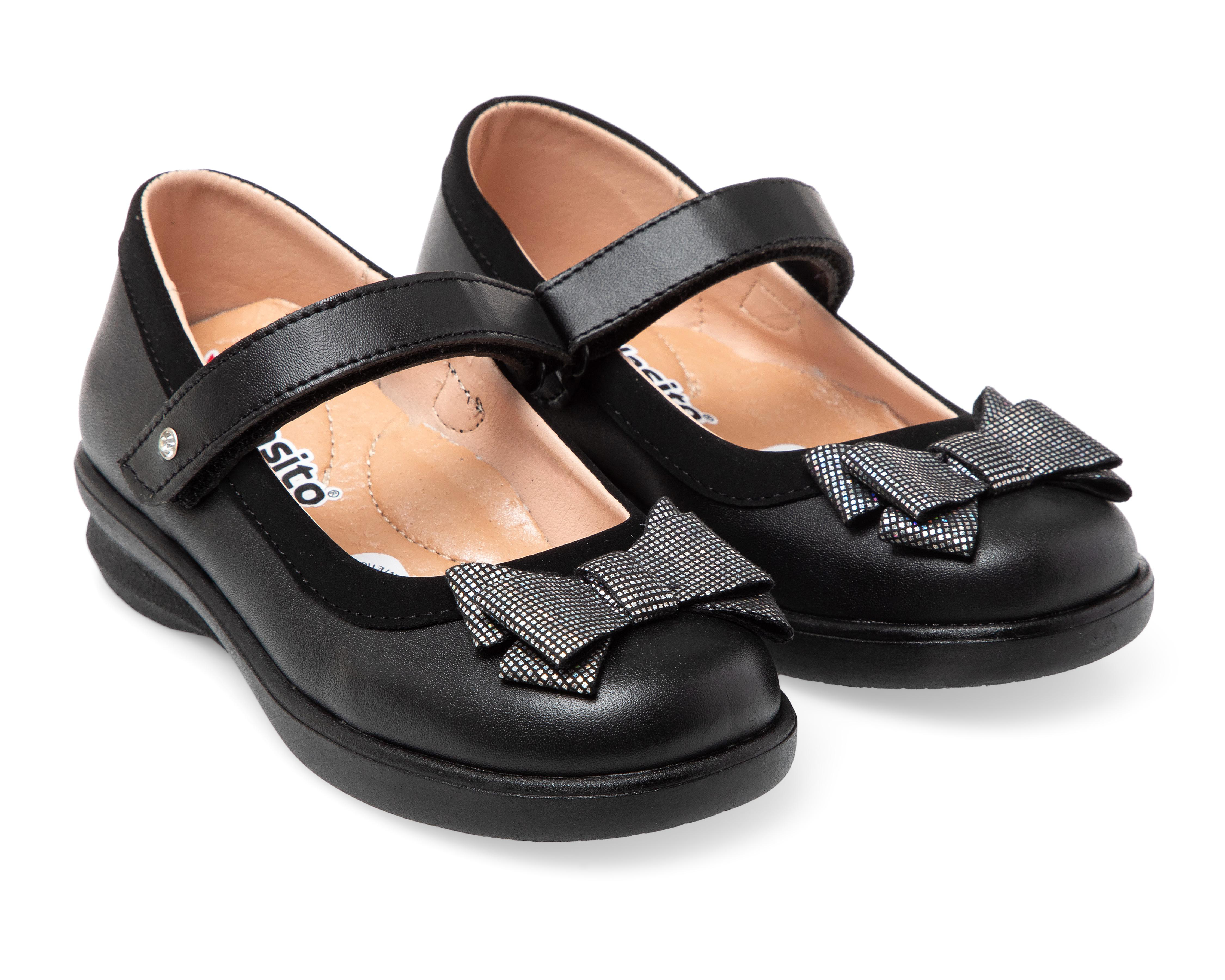 Foto 1 | Zapatos Escolares Blasito de Piel para Niña