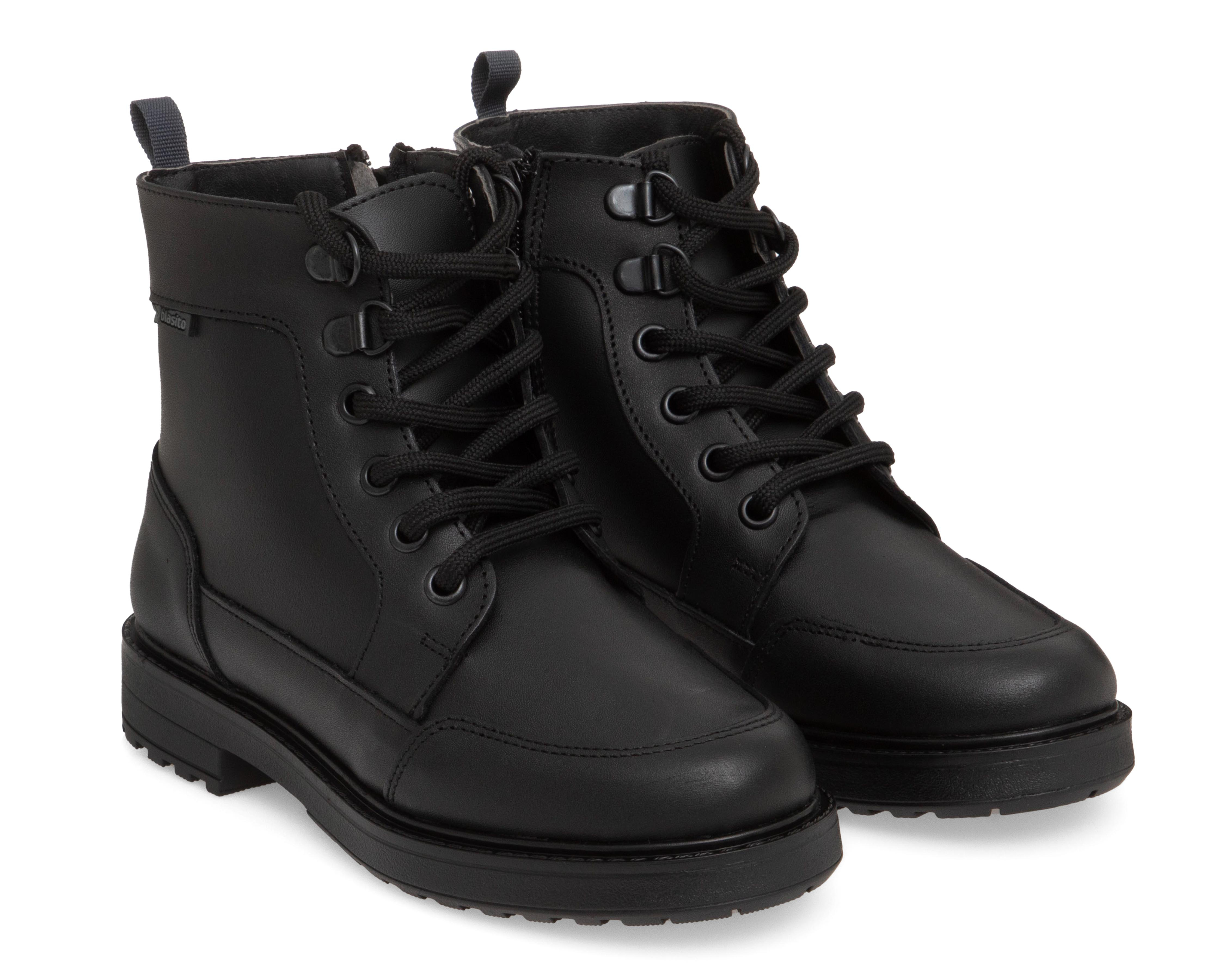 Foto 2 pulgar | Botas Casuales Blasito de Piel para Niño