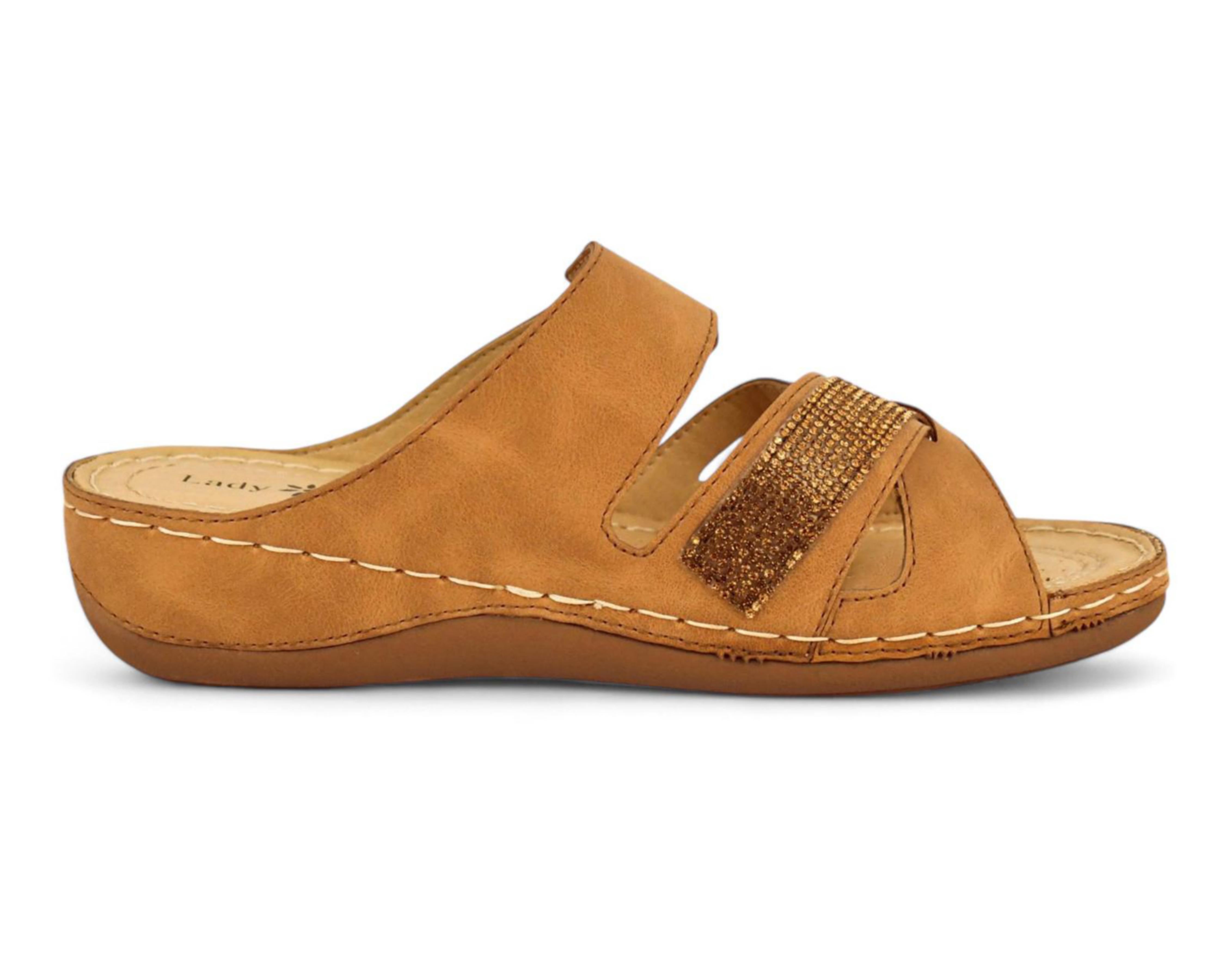 Foto 5 pulgar | Sandalias Confort Lady Sun Conforto para Mujer