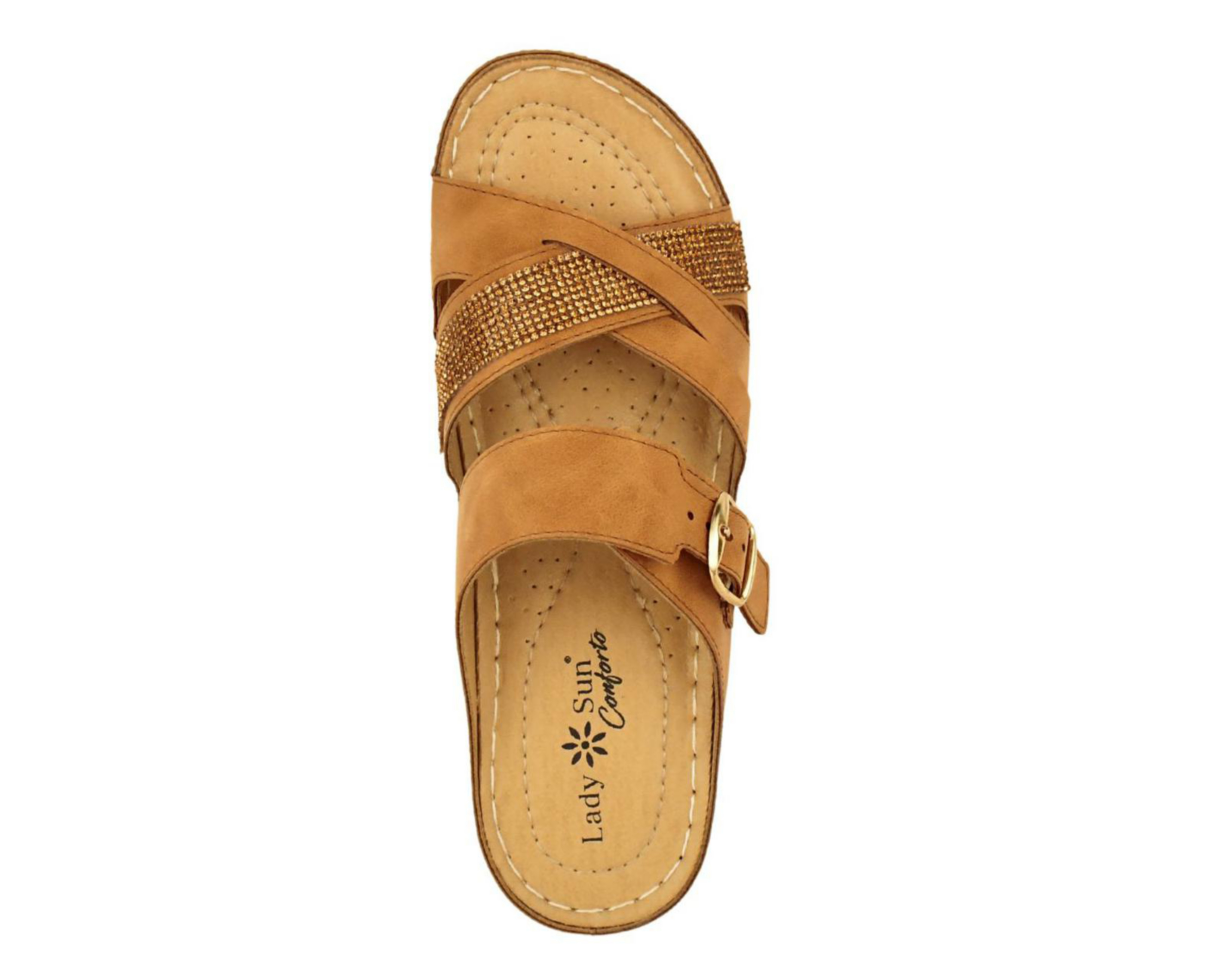 Foto 6 pulgar | Sandalias Confort Lady Sun Conforto para Mujer