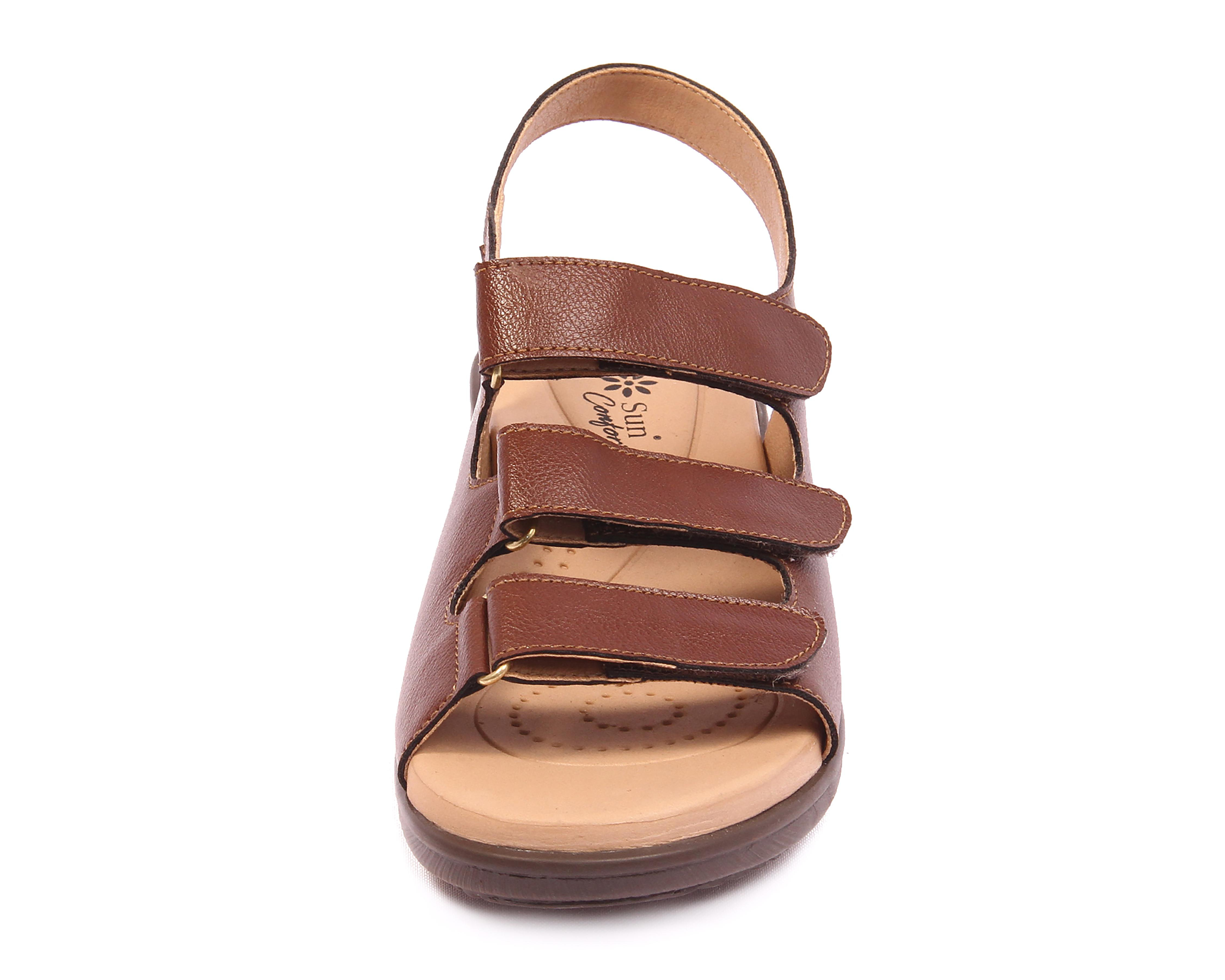 Foto 6 pulgar | Sandalias Confort Lady Sun Conforto para Mujer