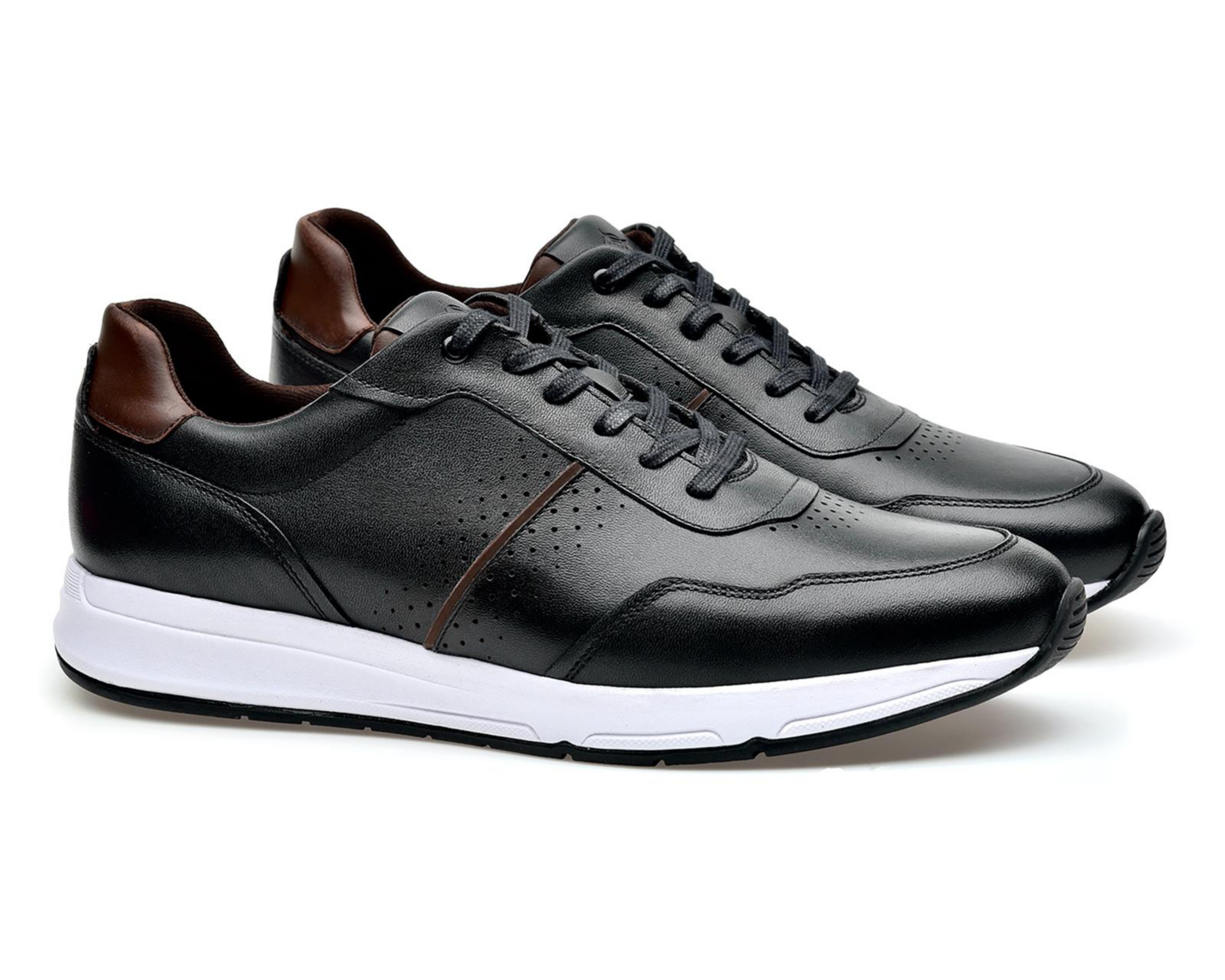 Foto 2 pulgar | Tenis Casuales Porto Sur de Piel para Hombre