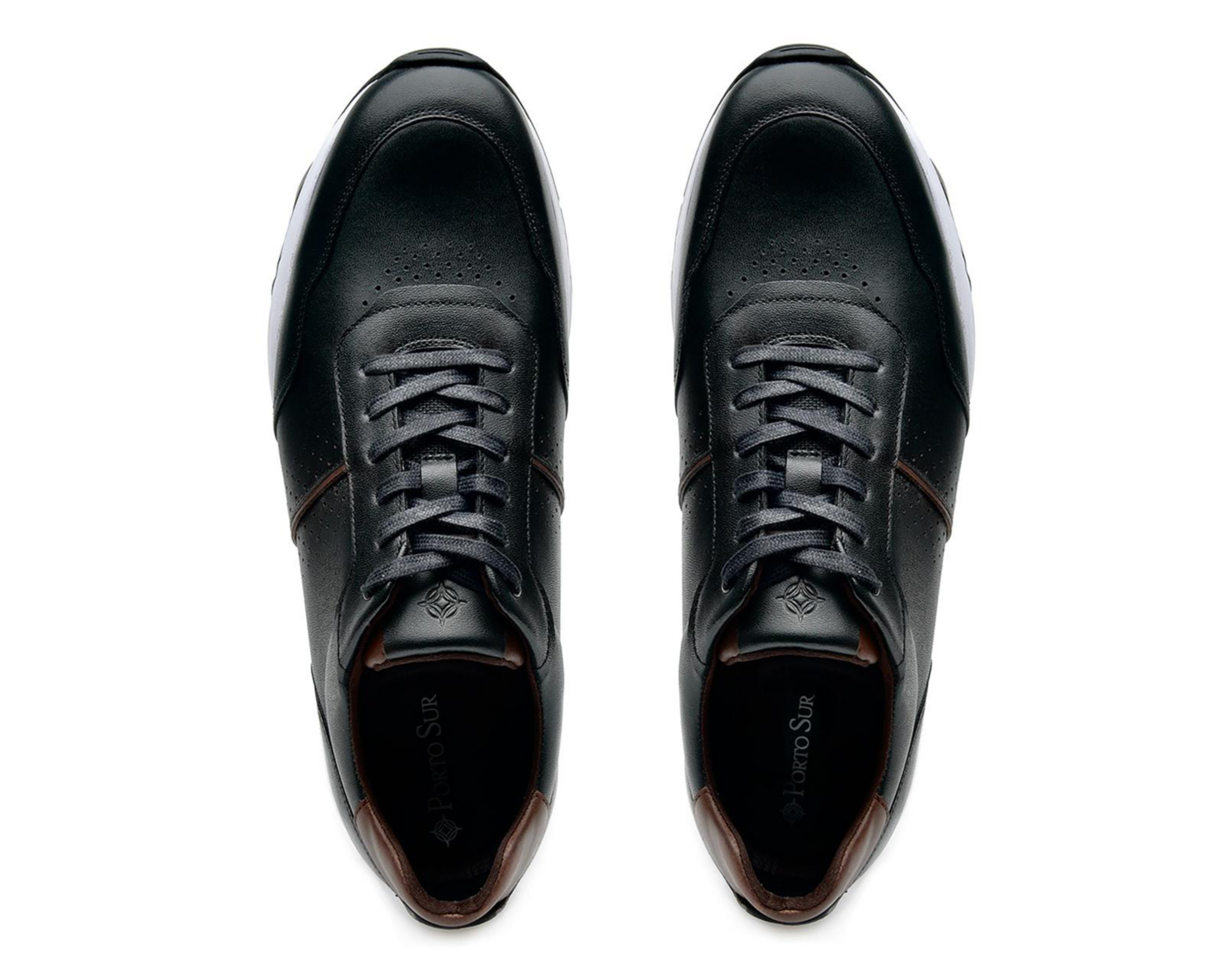 Foto 4 pulgar | Tenis Casuales Porto Sur de Piel para Hombre