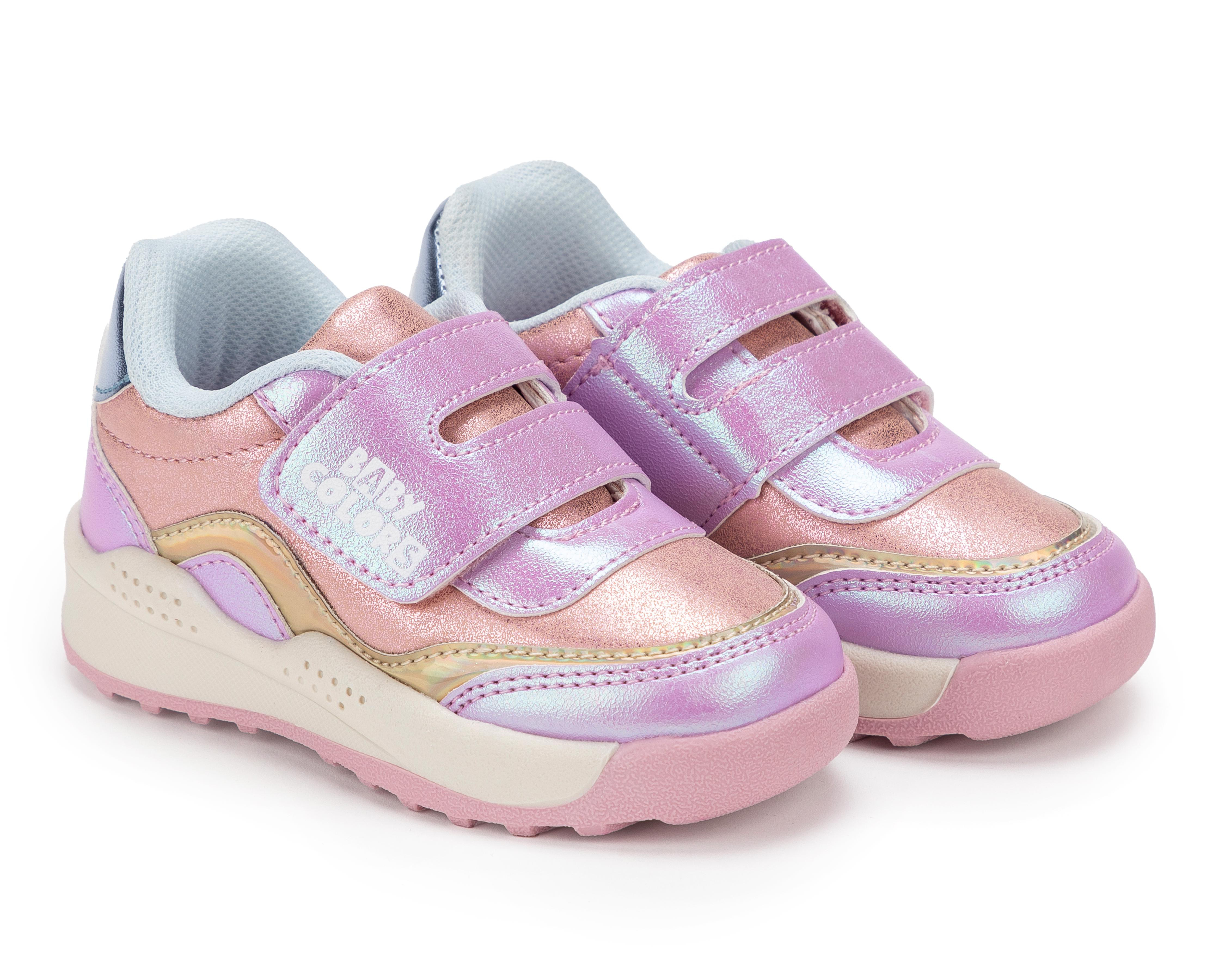 Foto 1 | Tenis para Bebé Niña Baby Colors