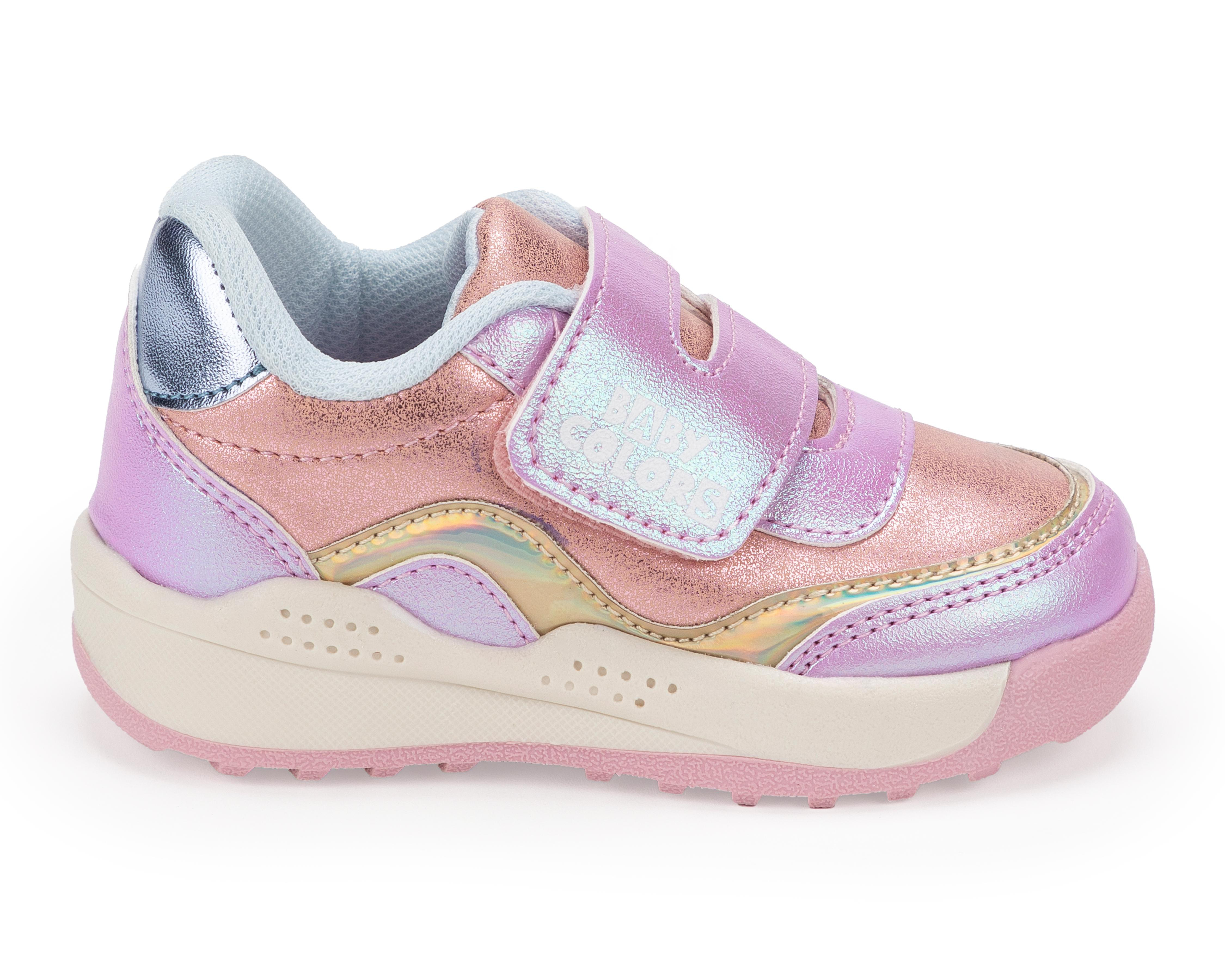 Foto 2 | Tenis para Bebé Niña Baby Colors