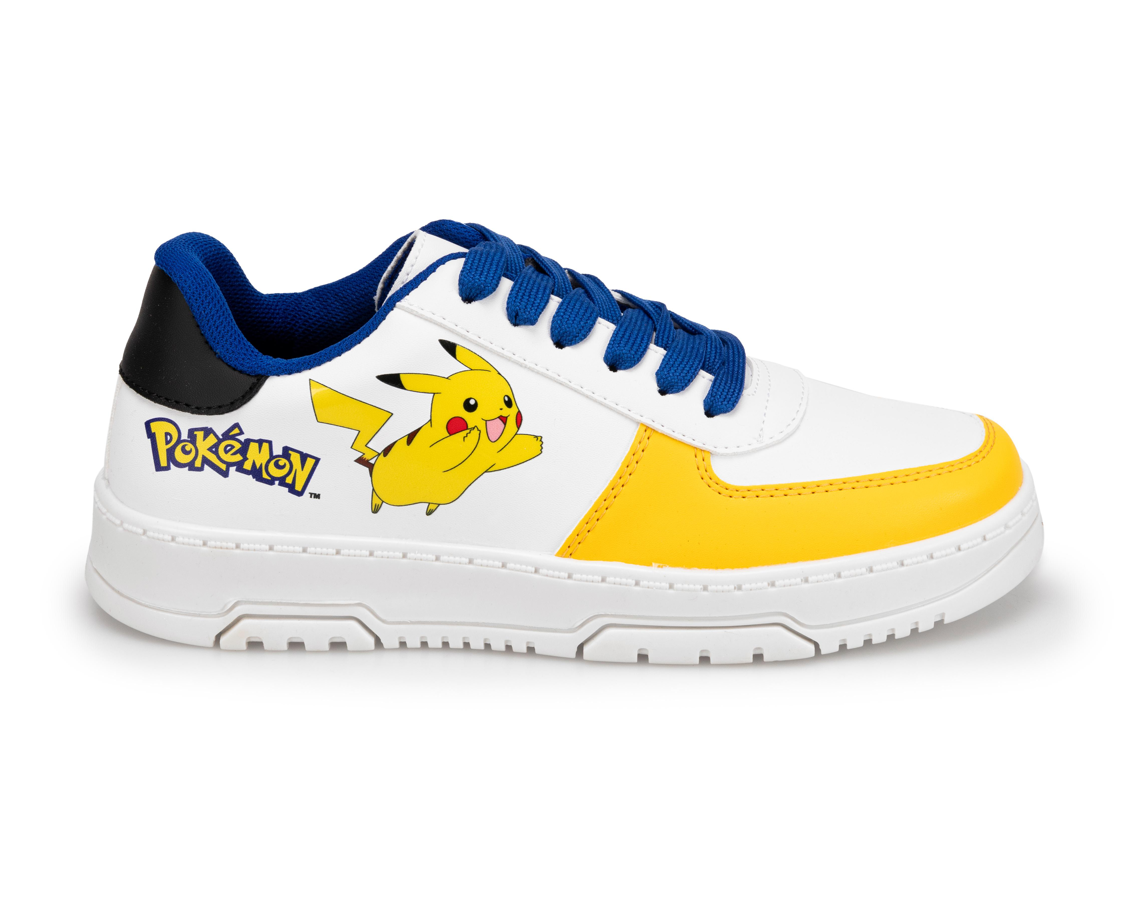 Foto 3 pulgar | Tenis Pokémon Juveniles