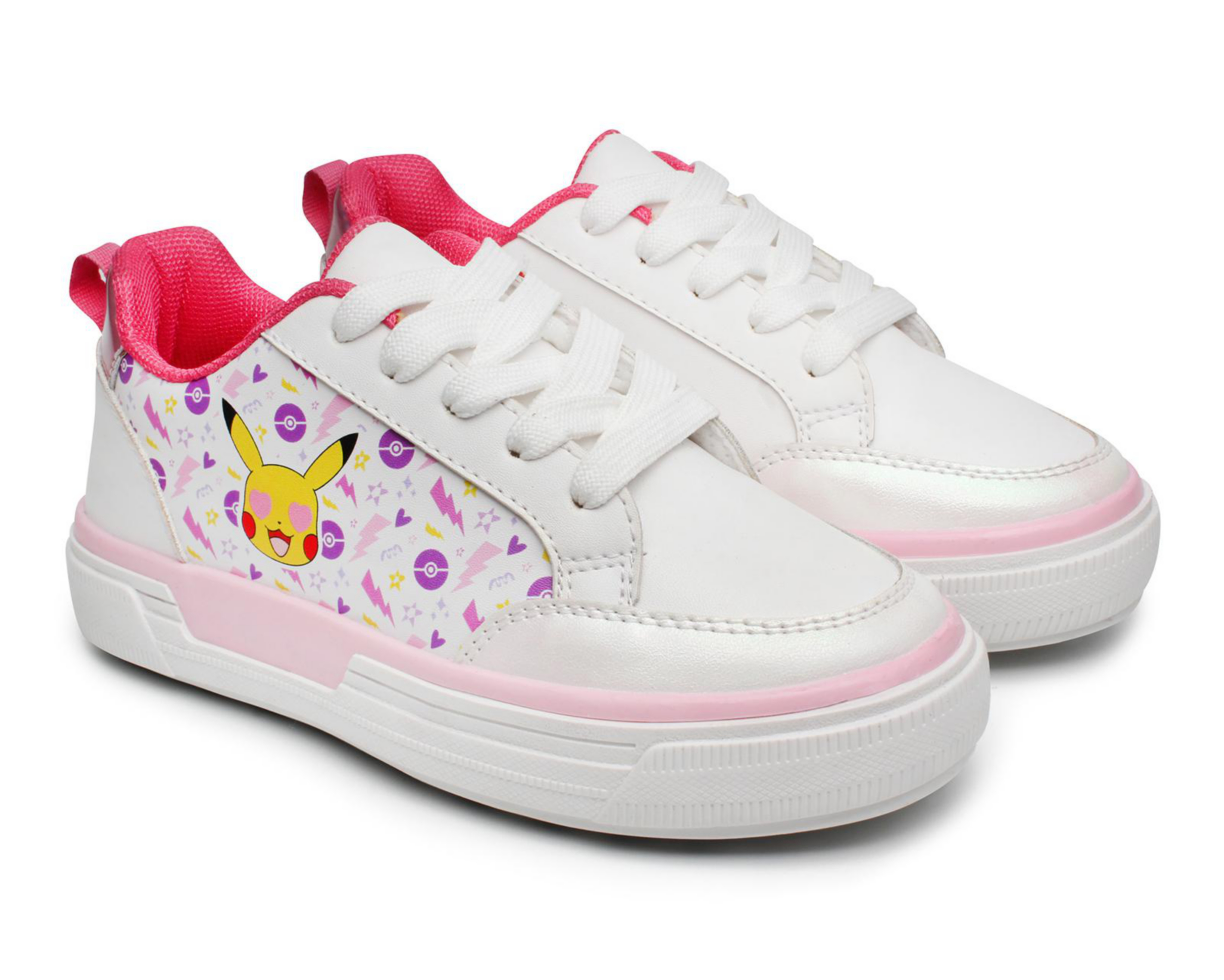 Foto 2 pulgar | Tenis Casuales Pokémon para Niña