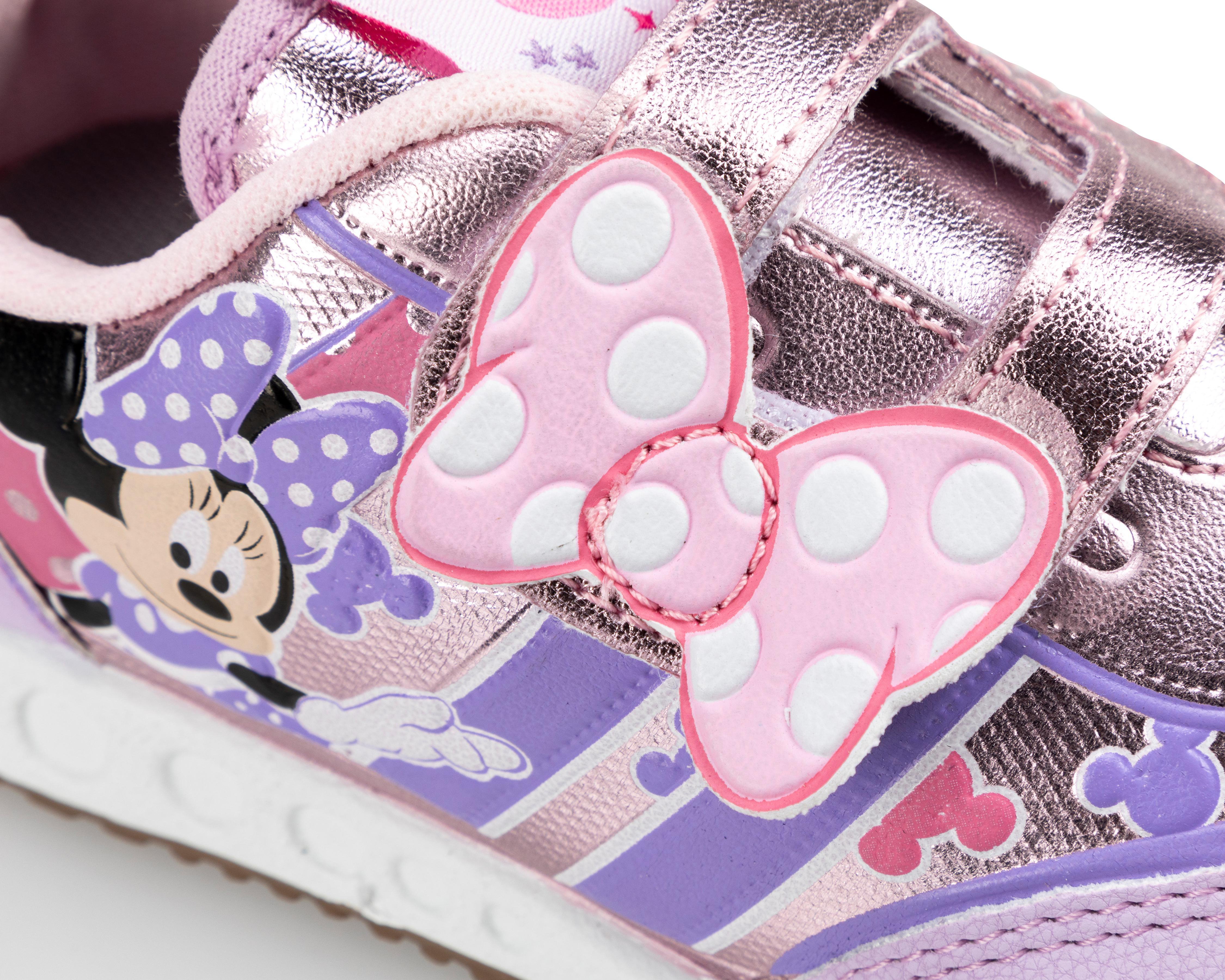 Foto 7 pulgar | Tenis Disney Minnie Mouse para Niña