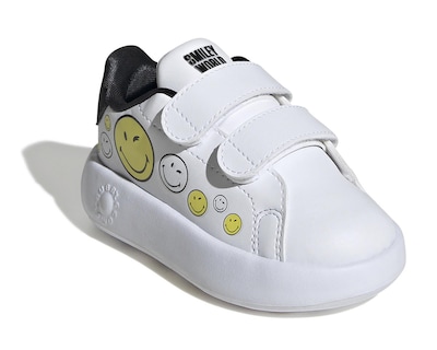 Foto 1 | Tenis para Bebé Adidas Advantage Smiley