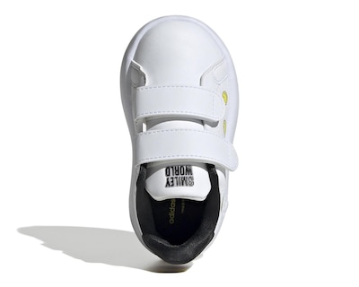 Foto 3 | Tenis para Bebé Adidas Advantage Smiley