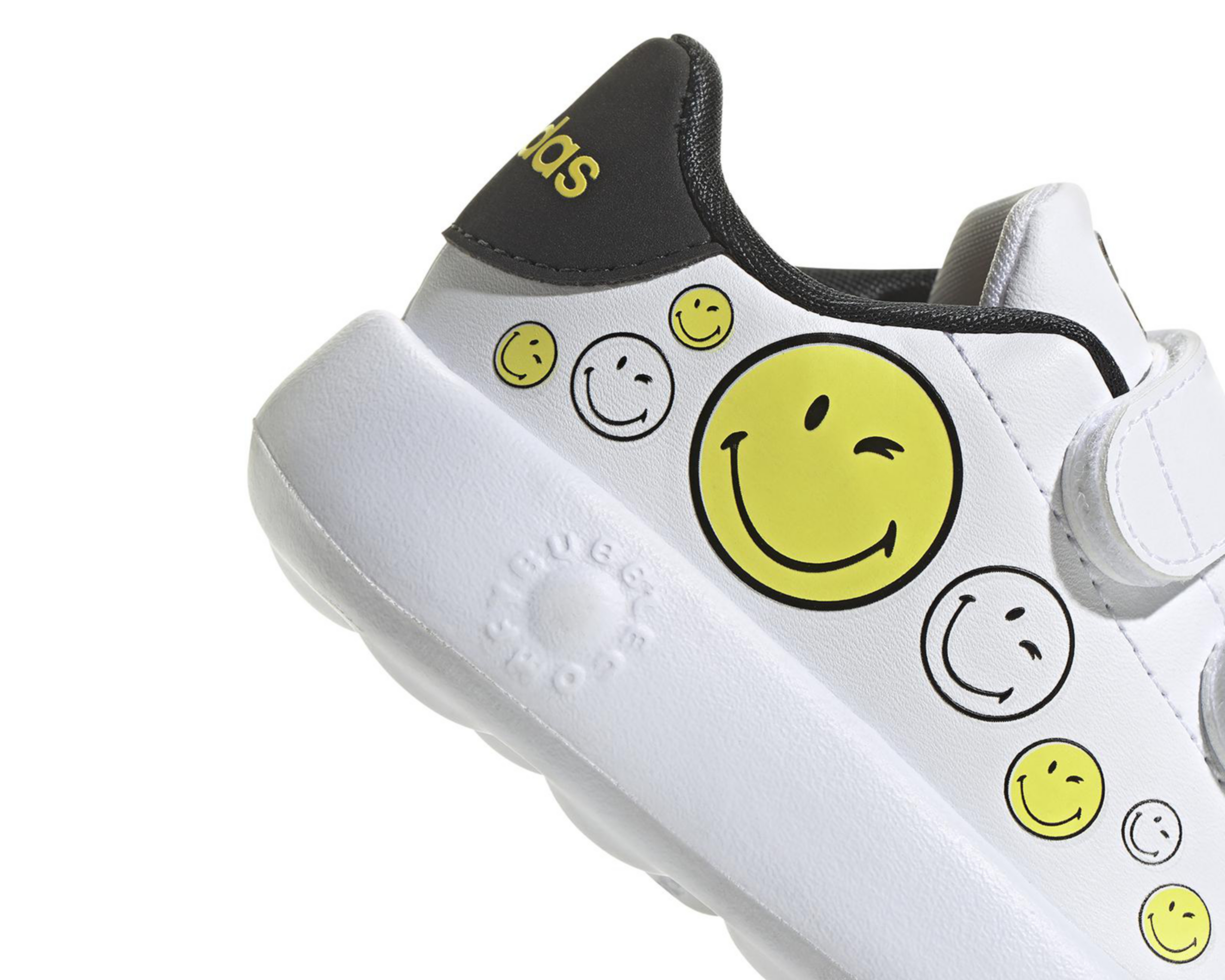 Foto 9 pulgar | Tenis para Bebé Adidas Advantage Smiley