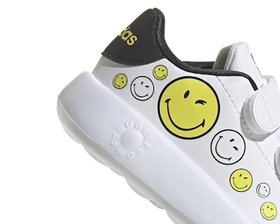 Foto 8 | Tenis para Bebé Adidas Advantage Smiley