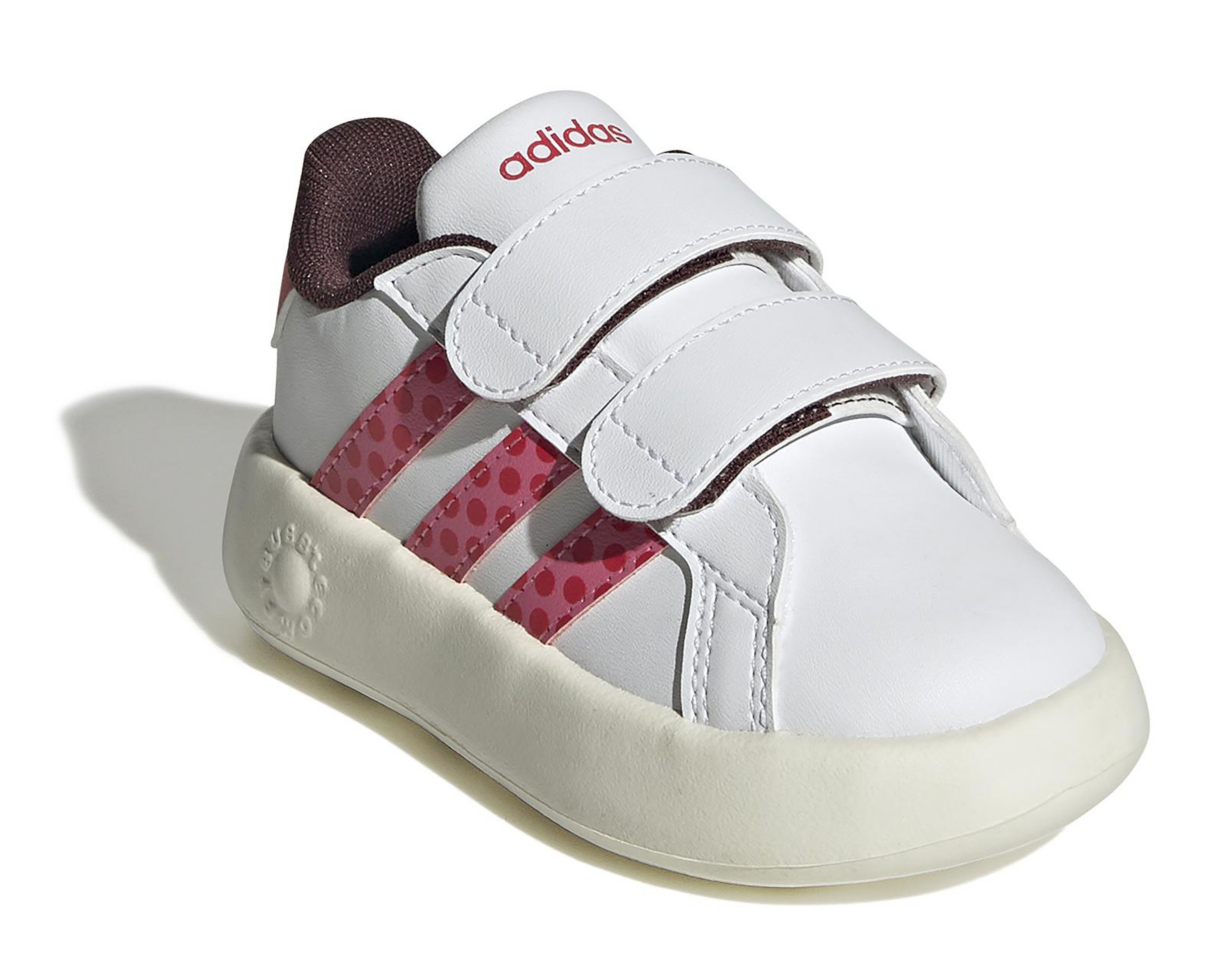 Foto 2 pulgar | Tenis Adidas para Bebé Grand Court Minnie Mouse