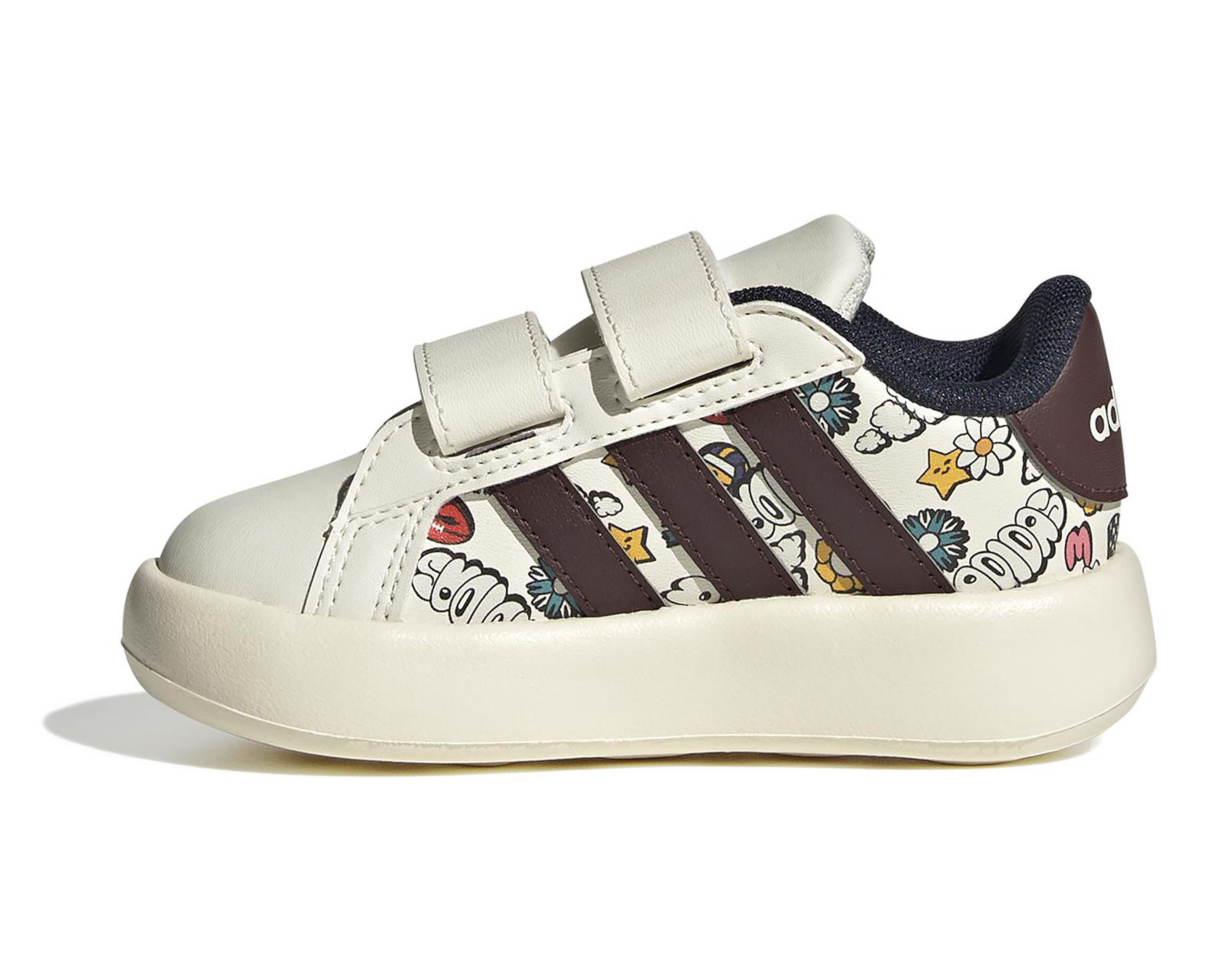 Foto 6 pulgar | Tenis Adidas Grand Court 2.0 CF para Bebé Niño